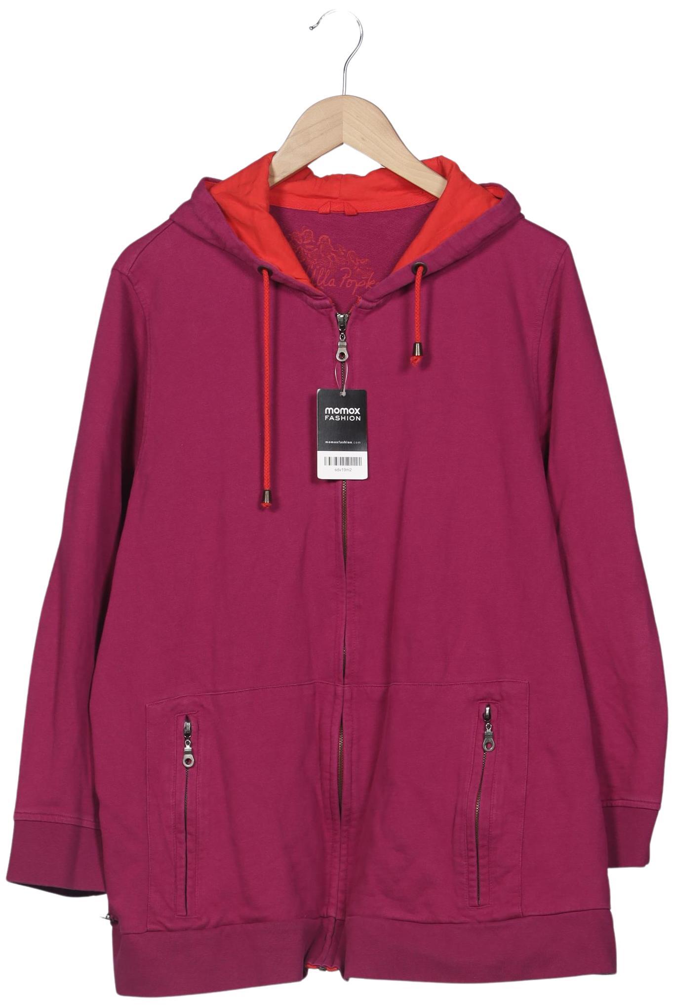 

Ulla Popken Damen Kapuzenpullover, pink, Gr. 50