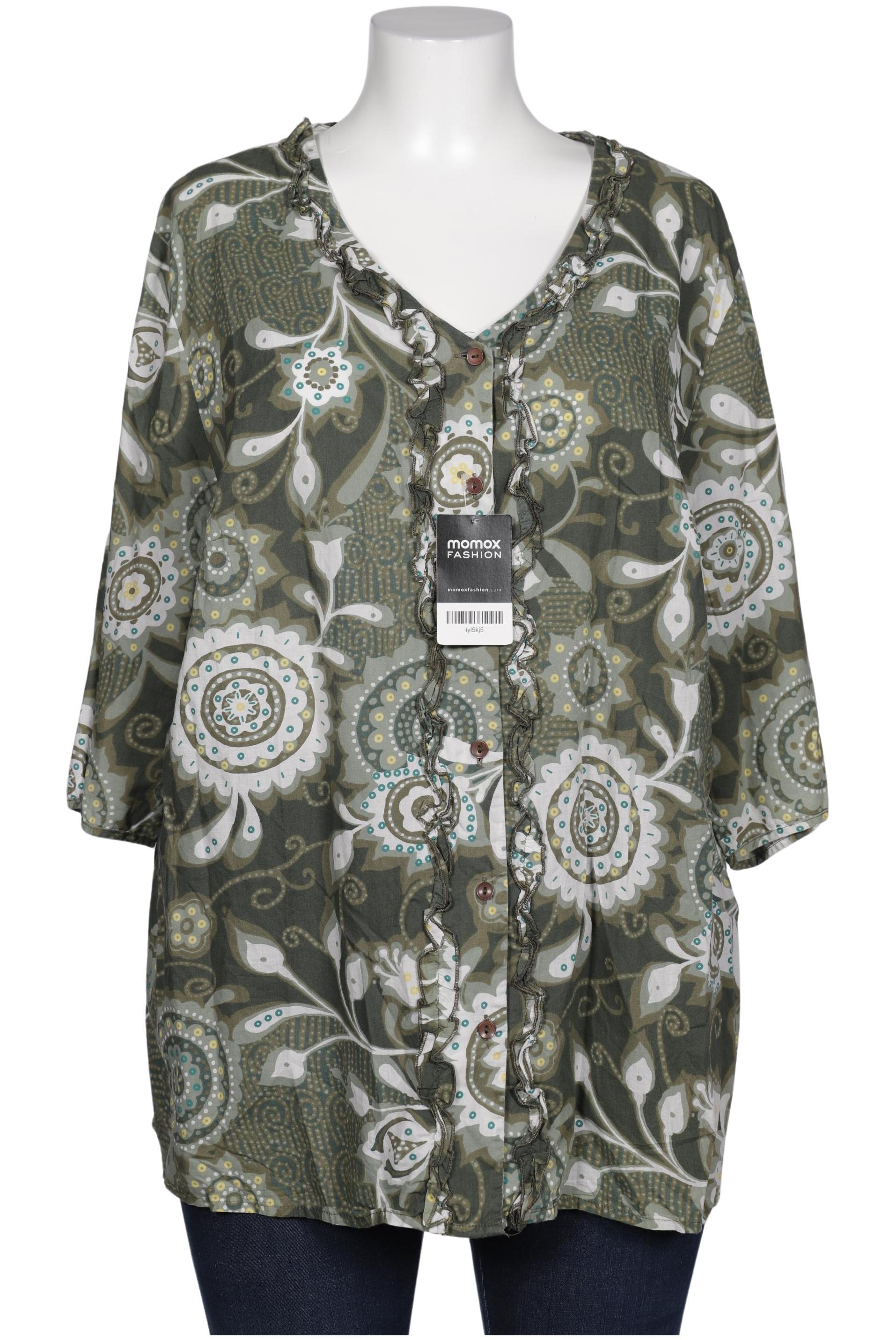 

Ulla Popken Damen Bluse, grün, Gr. 46