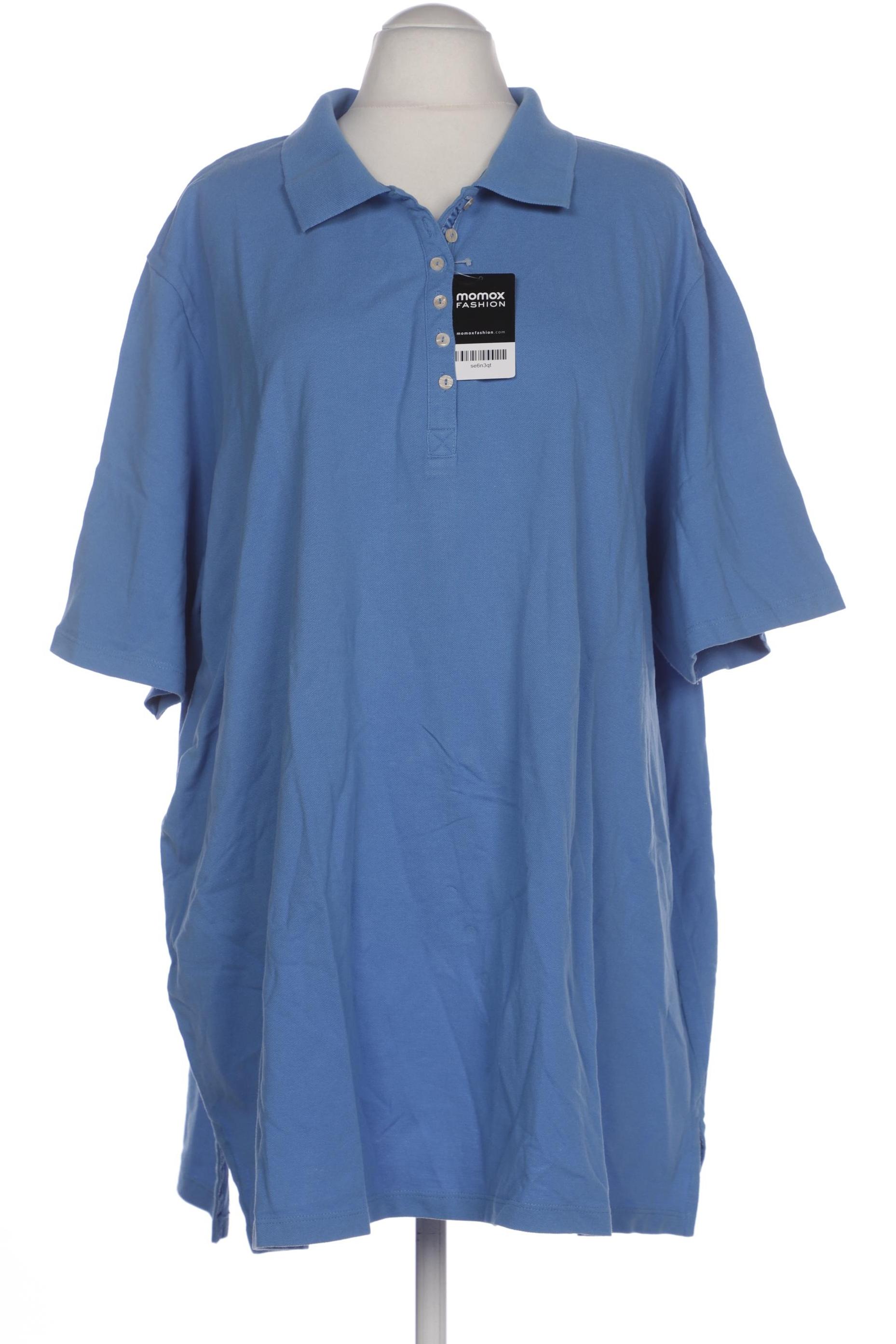 

Ulla Popken Damen Poloshirt, blau, Gr. 58