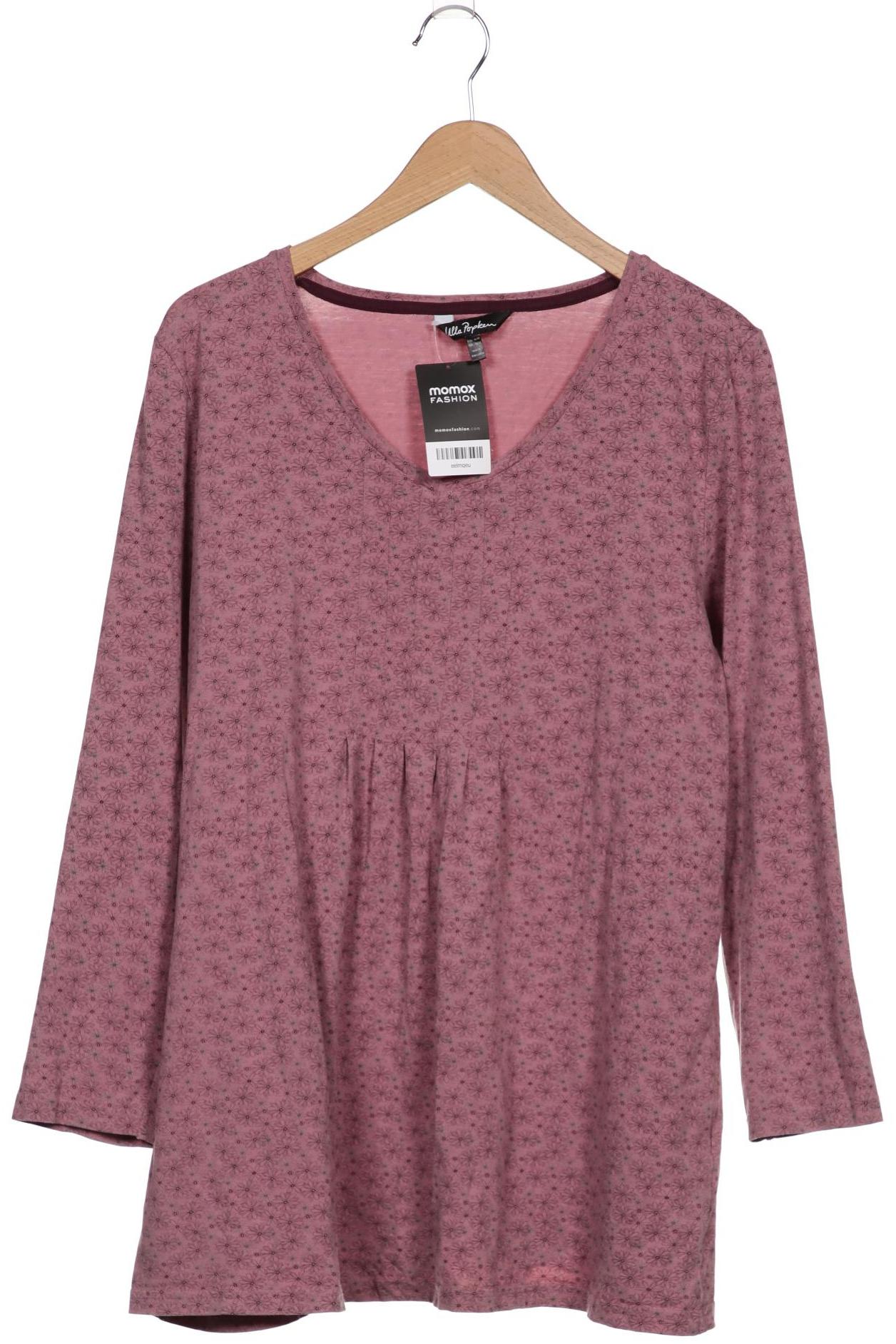 

Ulla Popken Damen Langarmshirt, bordeaux, Gr. 50