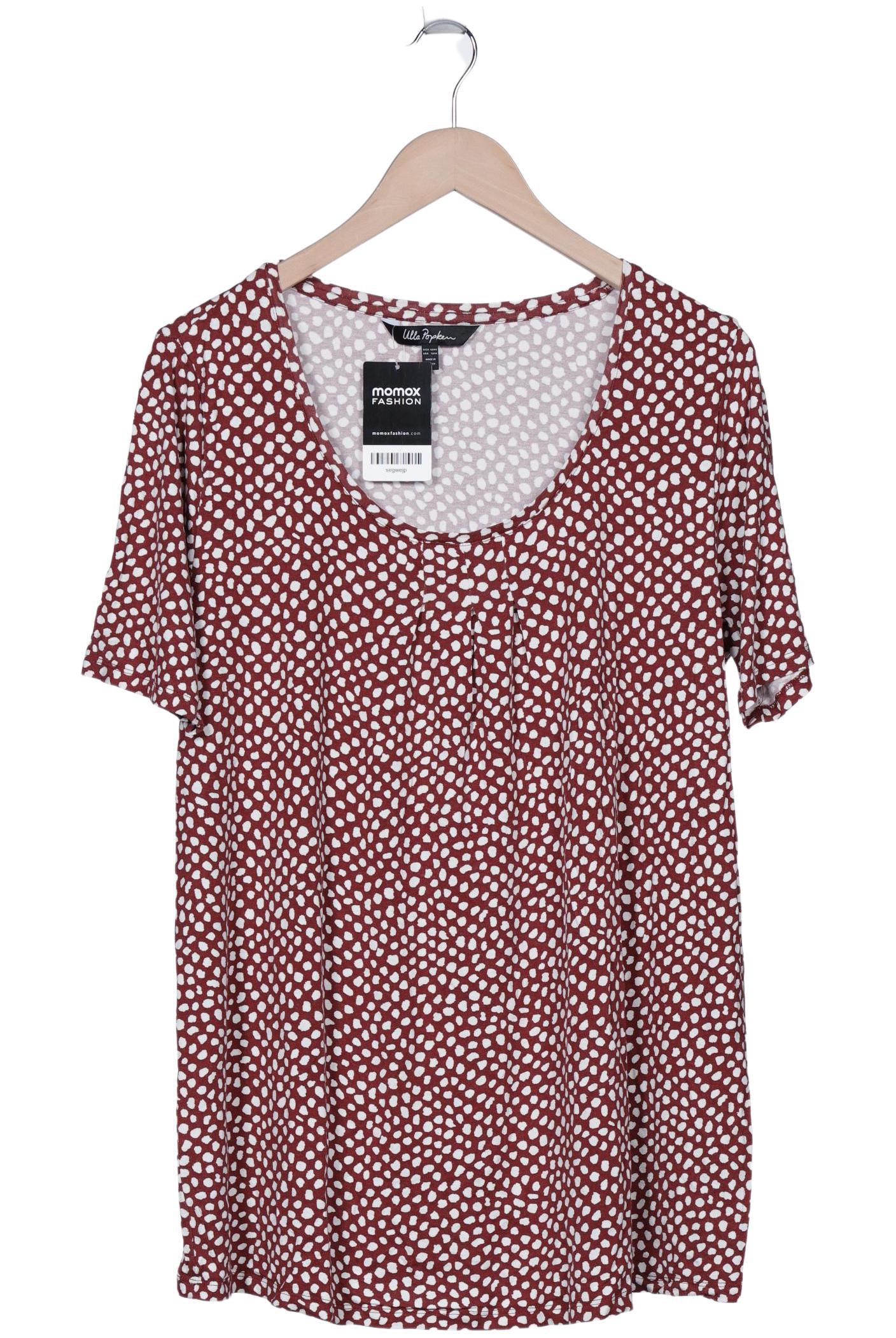 

Ulla Popken Damen T-Shirt, bordeaux, Gr. 42