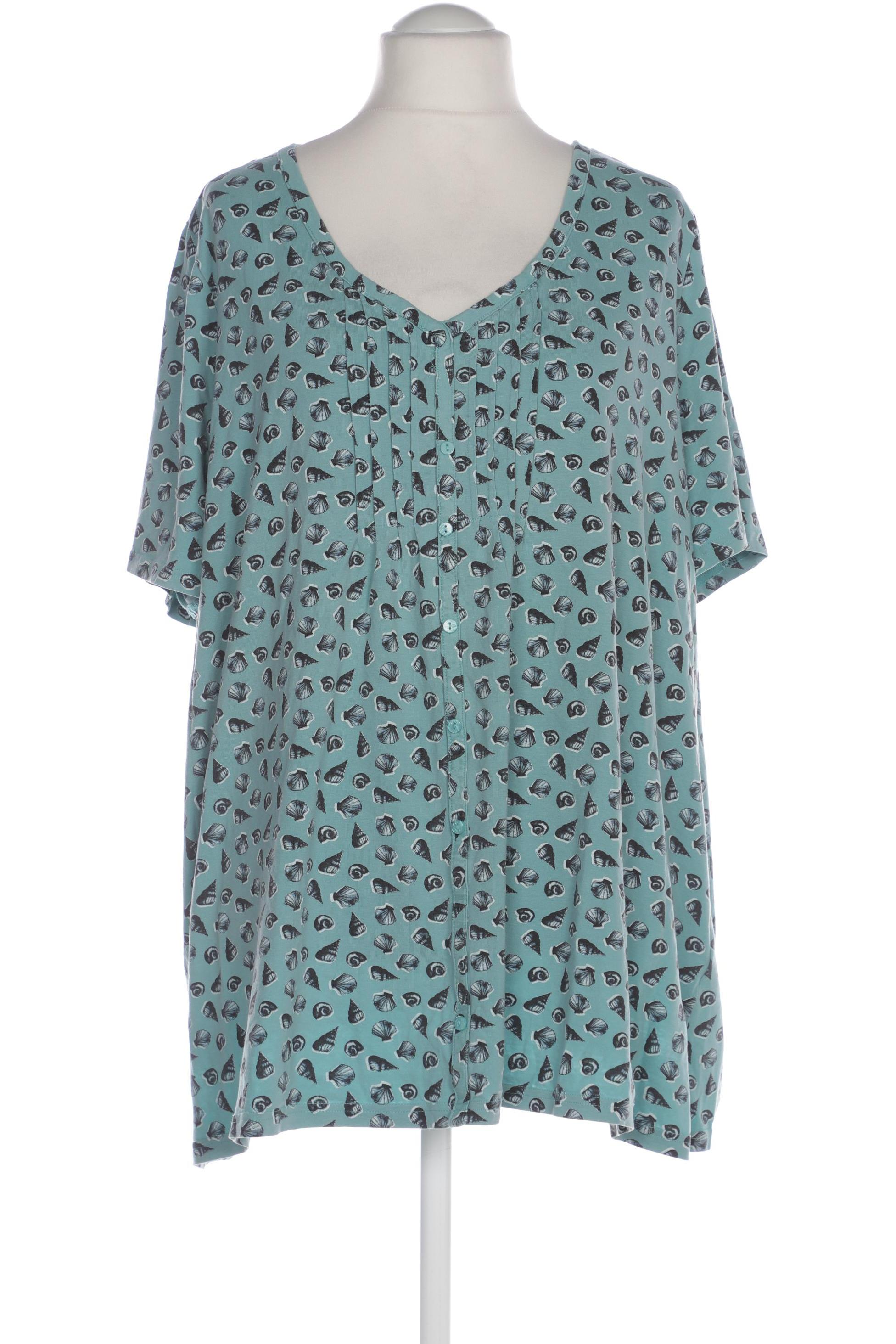 

Ulla Popken Damen T-Shirt, türkis, Gr. 54
