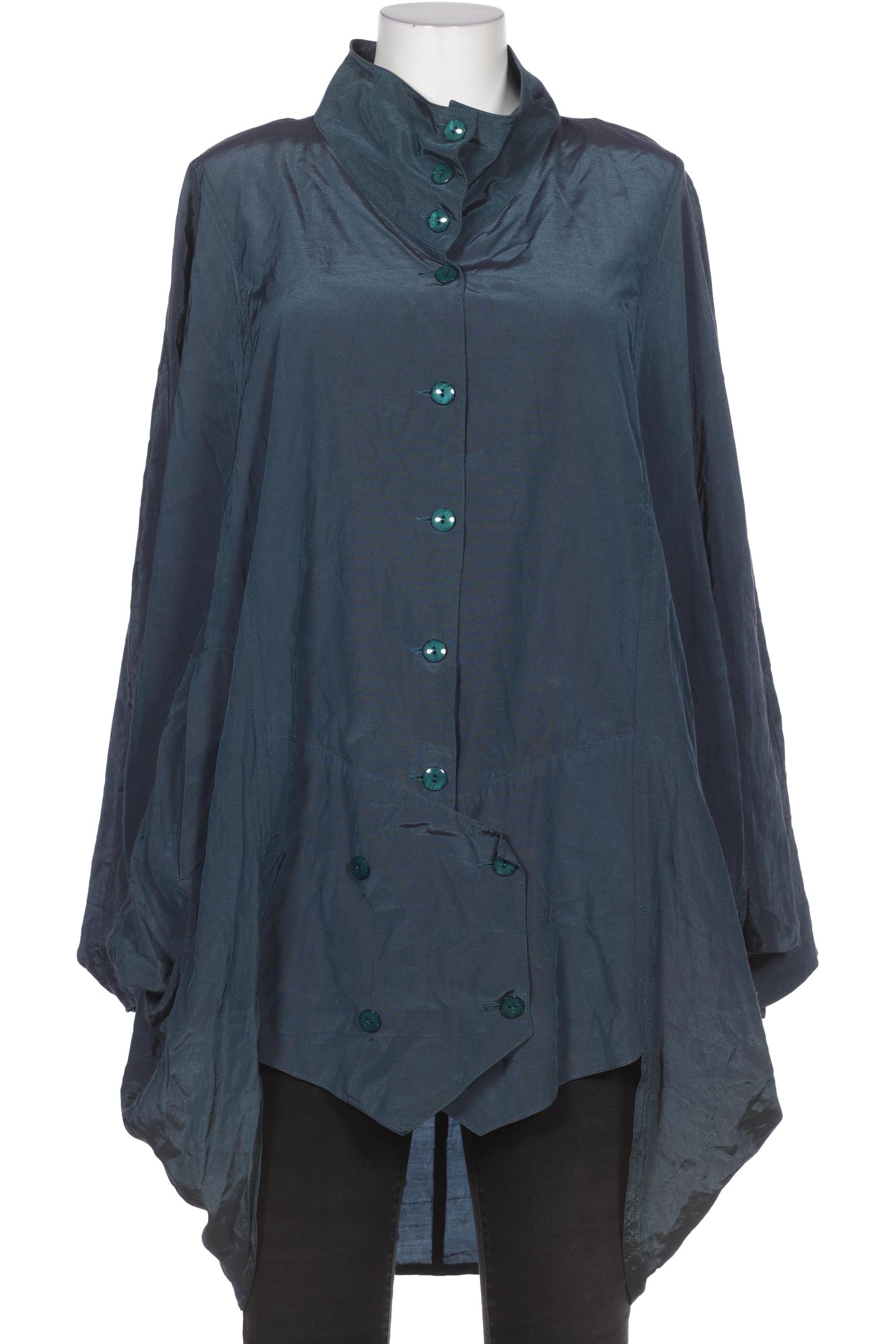 

Ulla Popken Damen Bluse, blau, Gr. 44