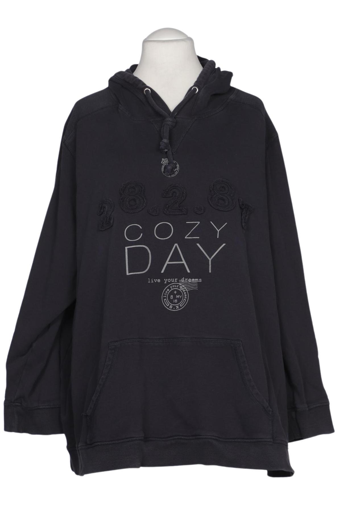 

Ulla Popken Damen Kapuzenpullover, marineblau, Gr. 58