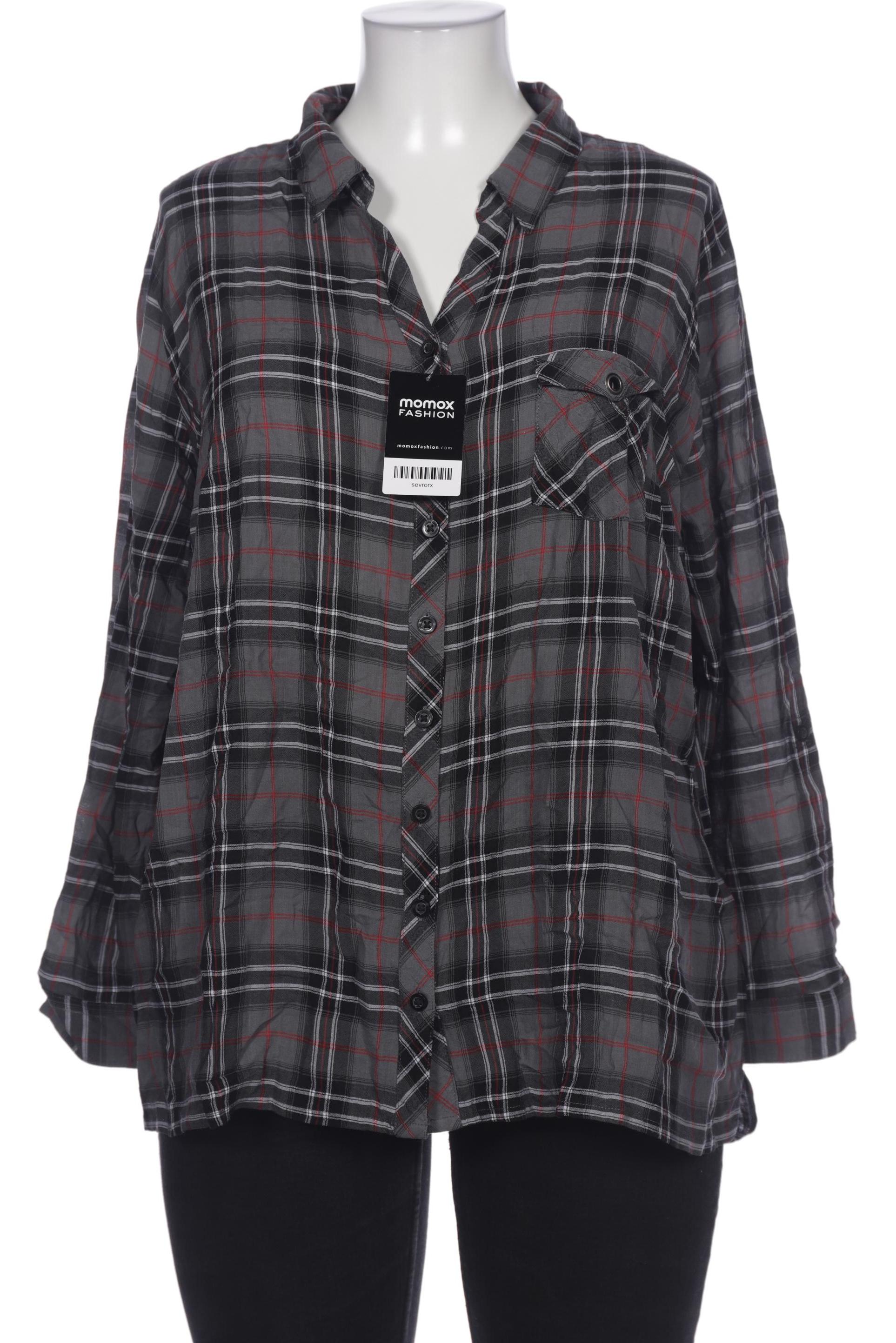 

Ulla Popken Damen Bluse, grau