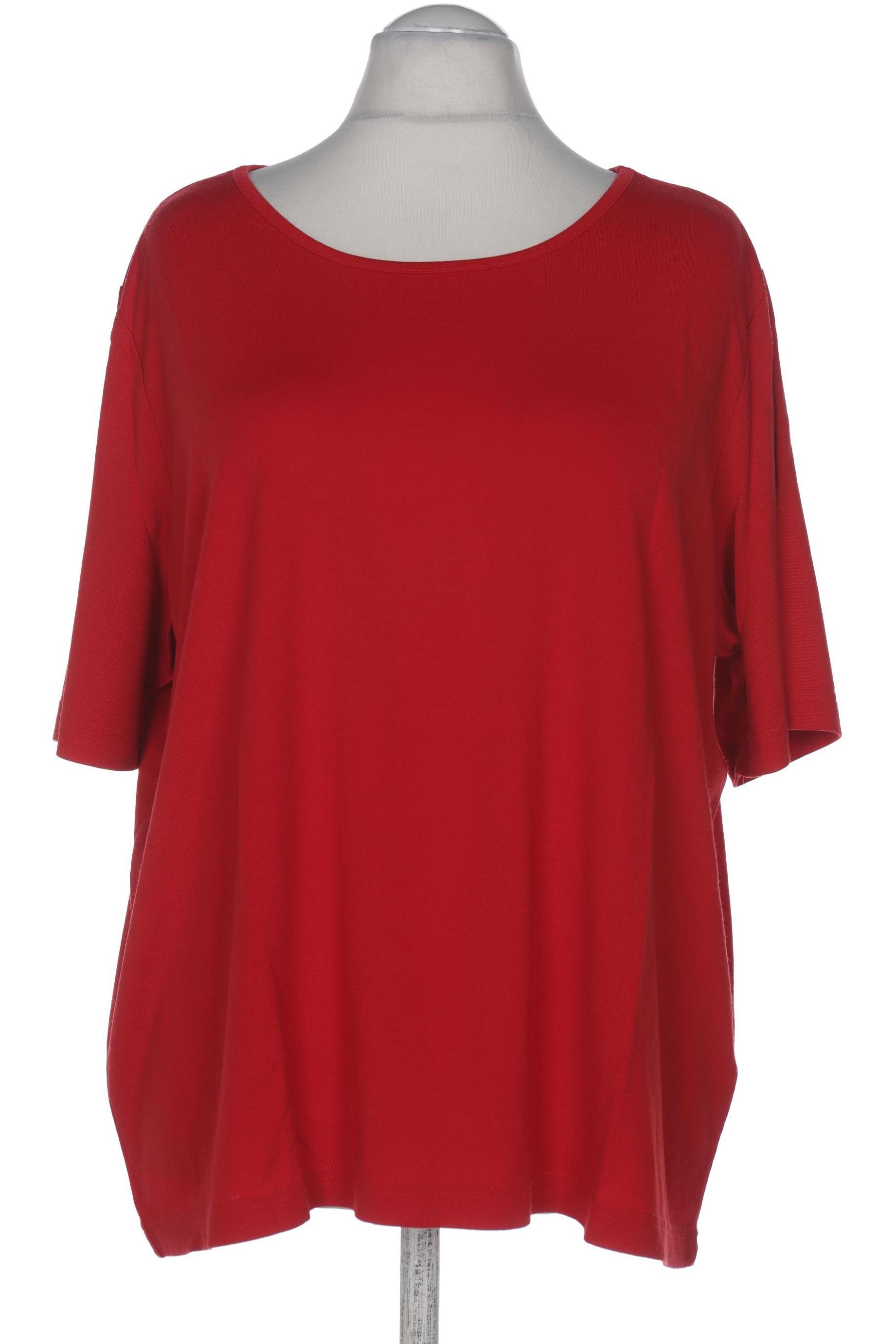 

Ulla Popken Damen T-Shirt, rot, Gr. 54