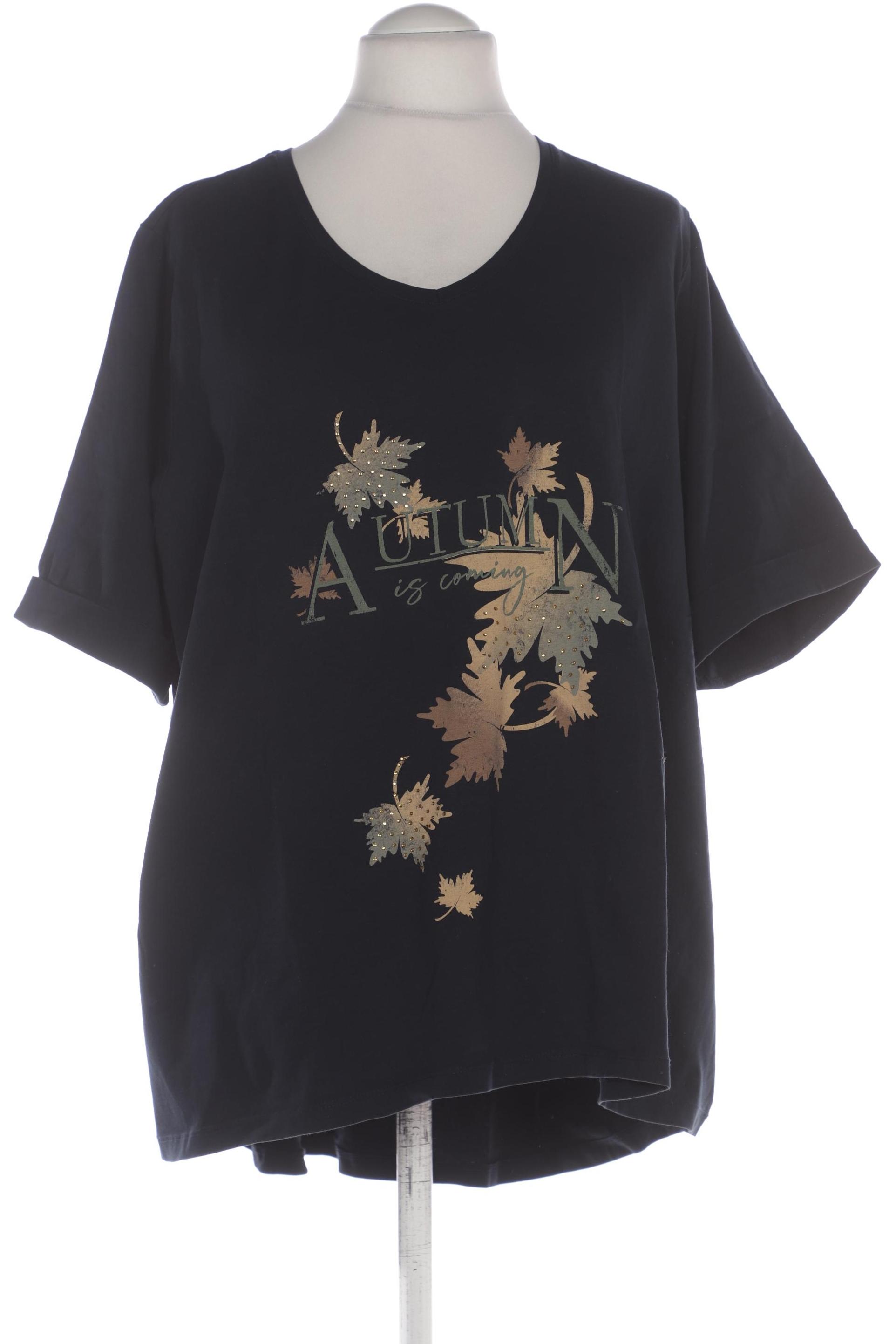 

Ulla Popken Damen T-Shirt, marineblau, Gr. 54
