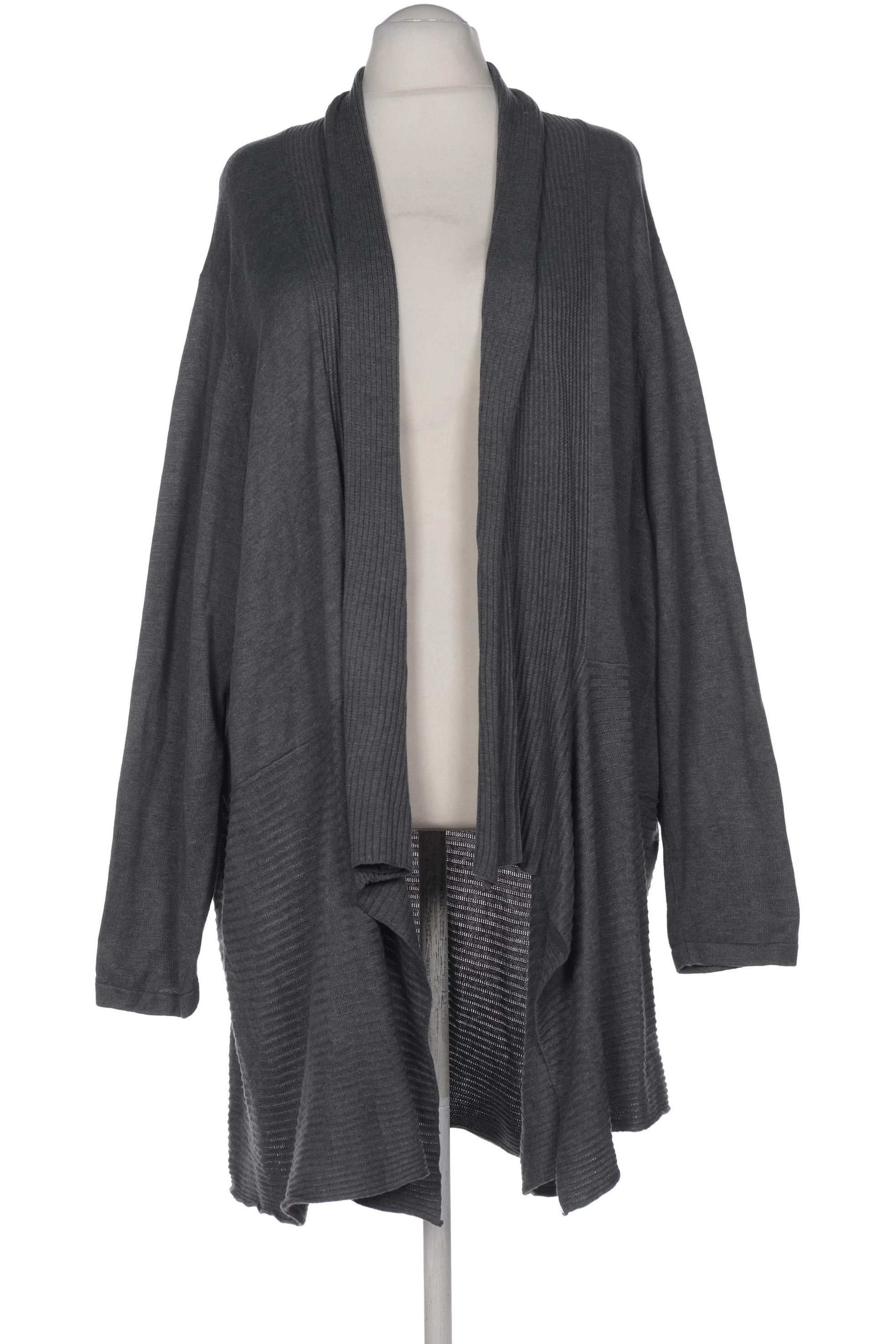 

Ulla Popken Damen Strickjacke, grau