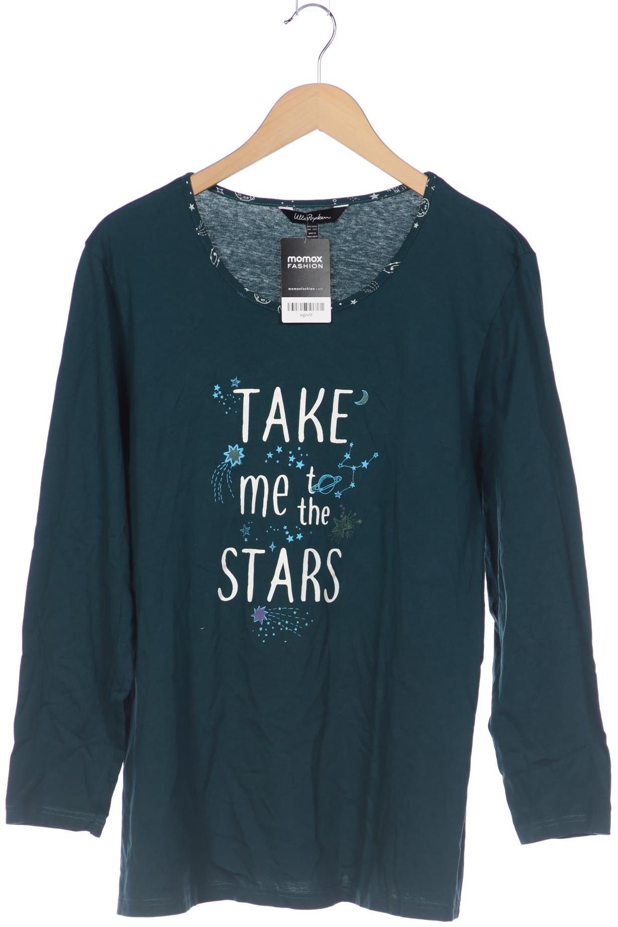 

Ulla Popken Damen Langarmshirt, grün, Gr. 42