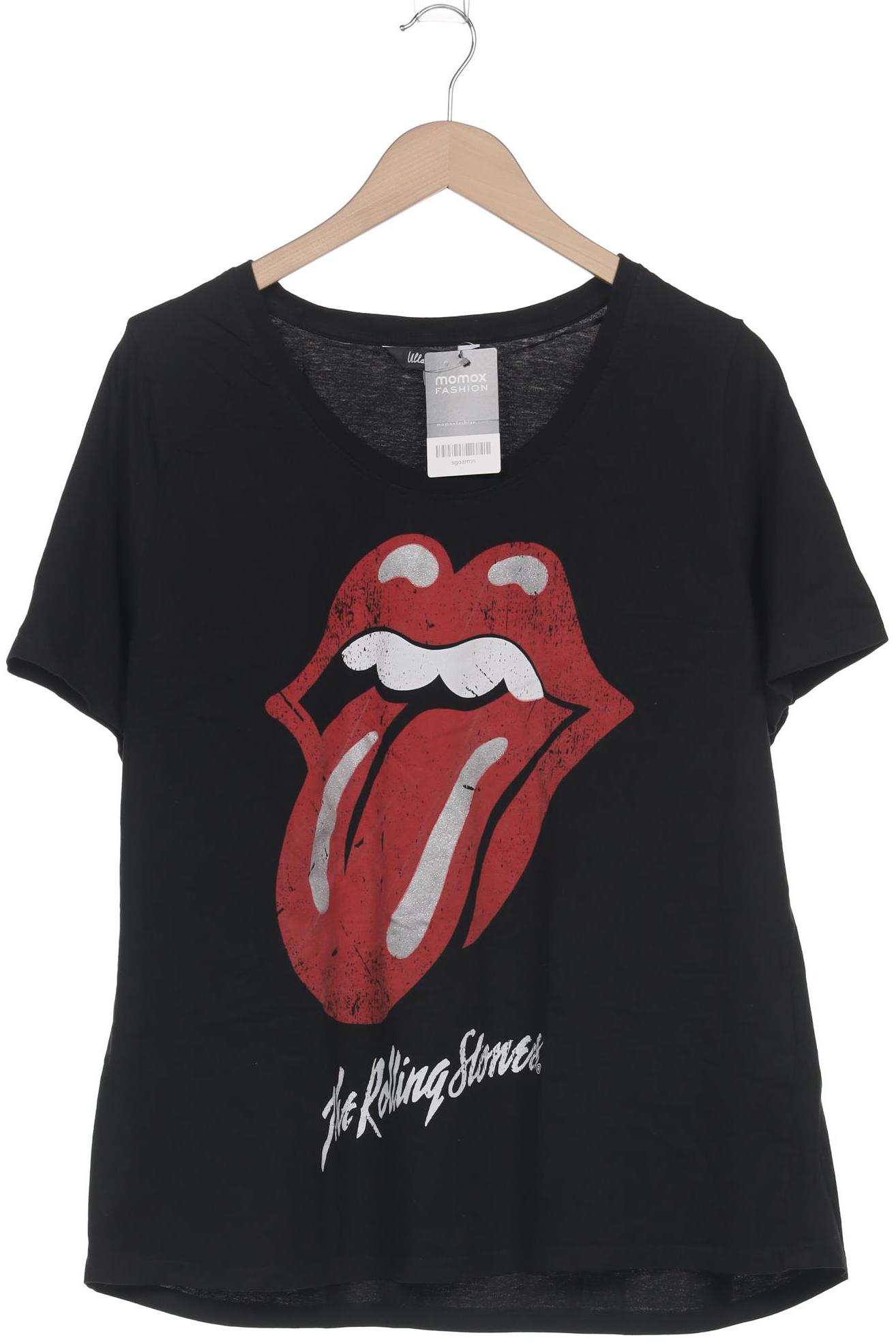 

Ulla Popken Damen T-Shirt, schwarz, Gr. 46