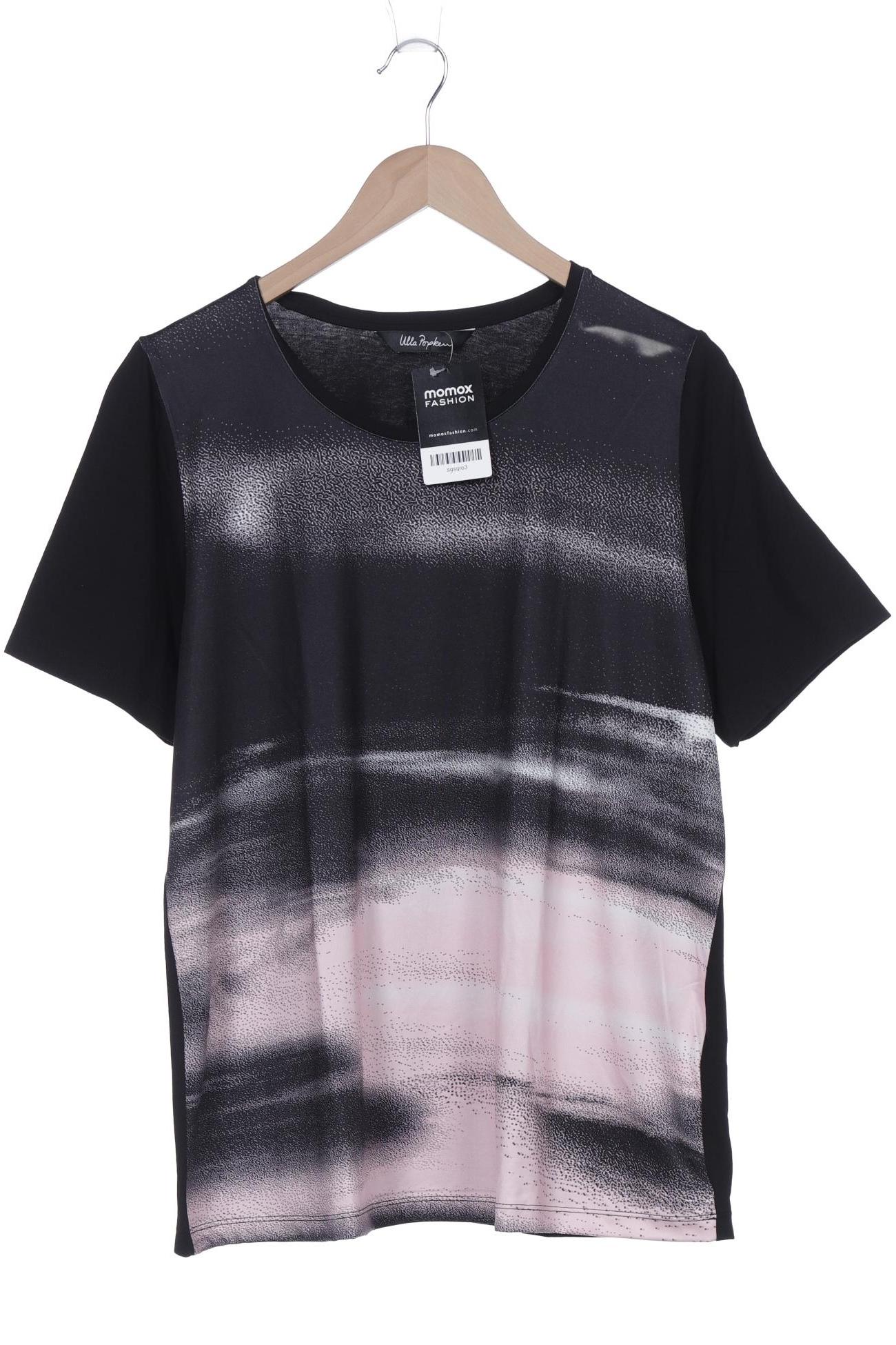 

Ulla Popken Damen T-Shirt, schwarz, Gr. 46