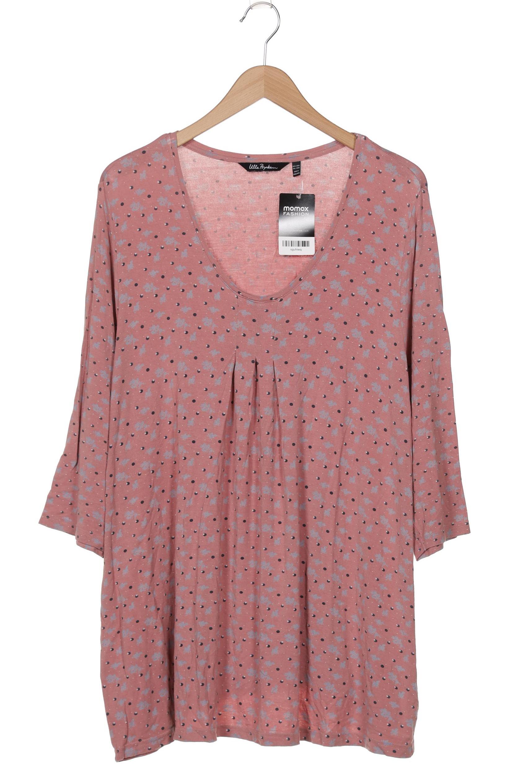 

Ulla Popken Damen Langarmshirt, pink, Gr. 50