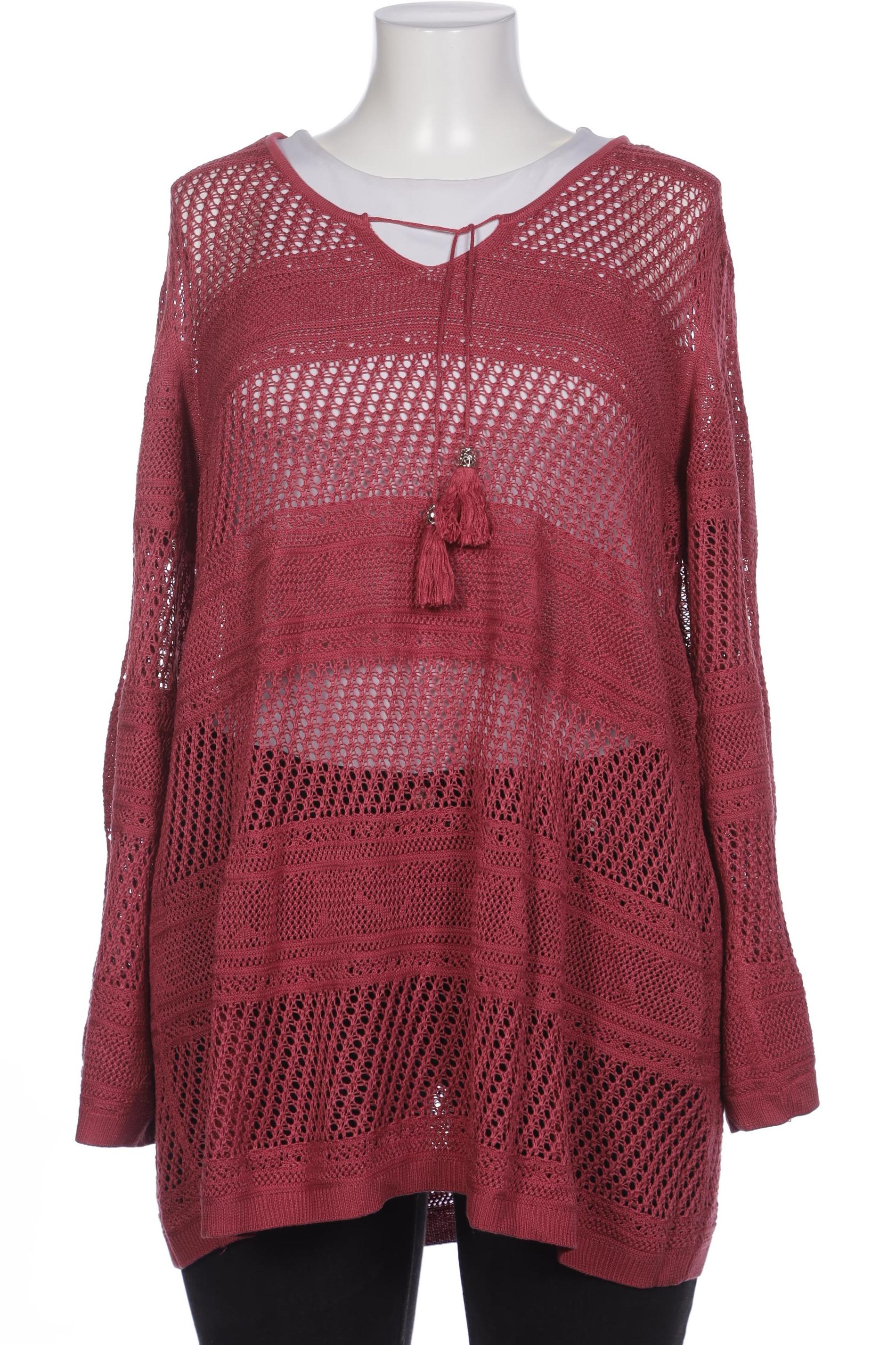 

Ulla Popken Damen Pullover, pink, Gr. 46