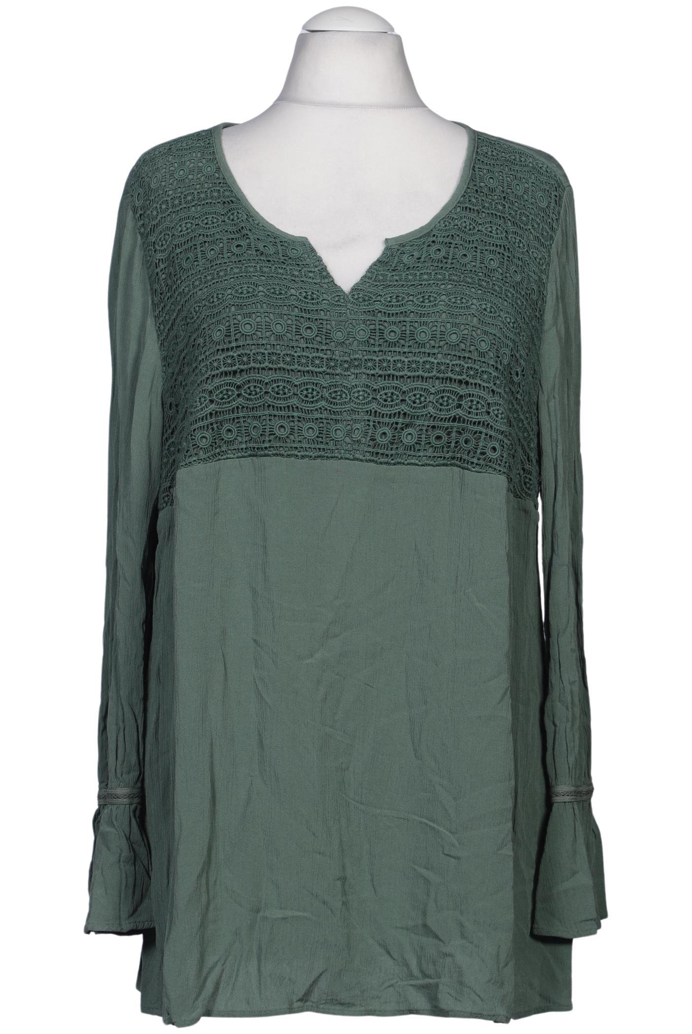 

Ulla Popken Damen Bluse, grün, Gr. 46