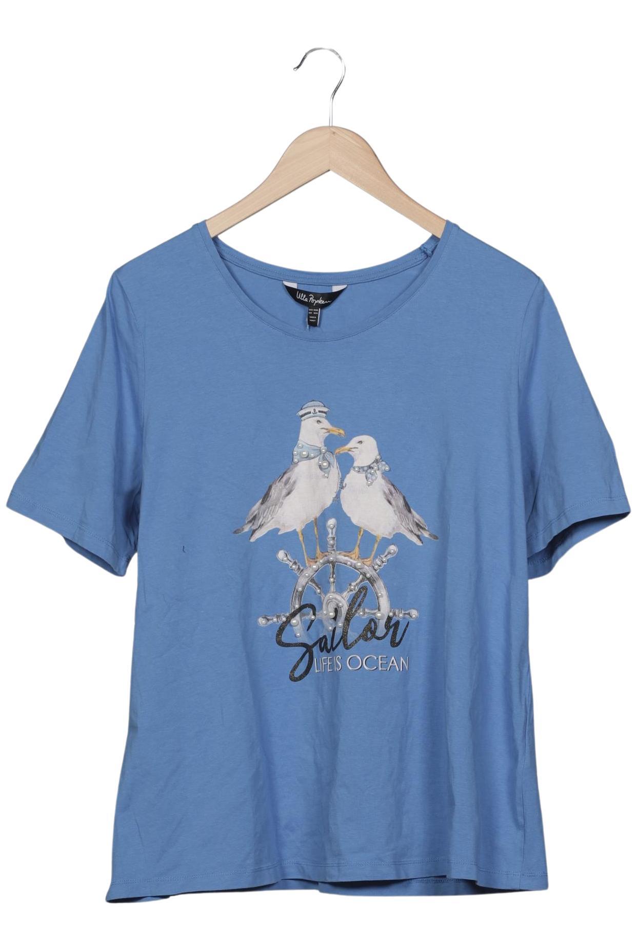 

Ulla Popken Damen T-Shirt, hellblau, Gr. 46