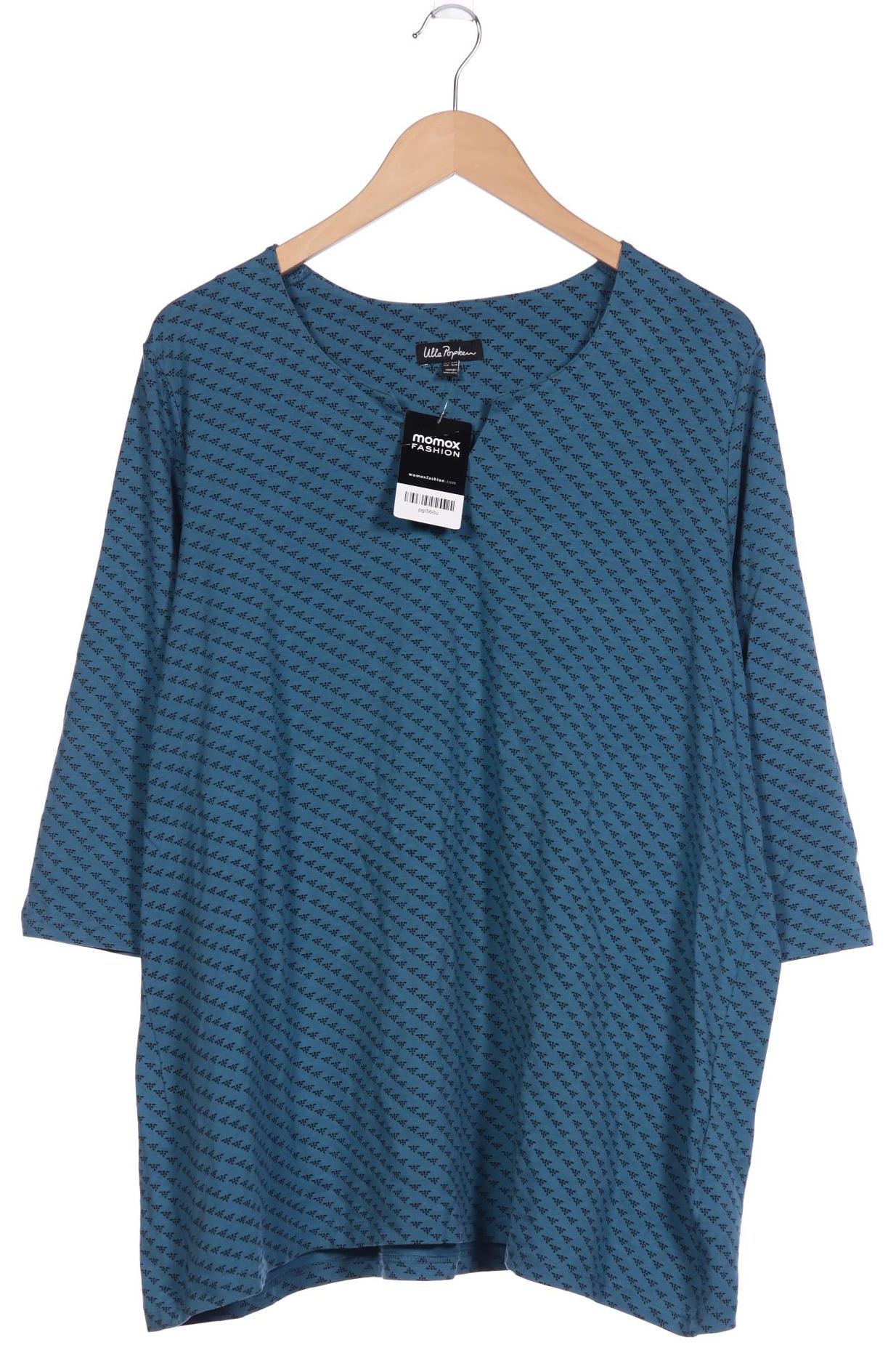 

Ulla Popken Damen Langarmshirt, blau