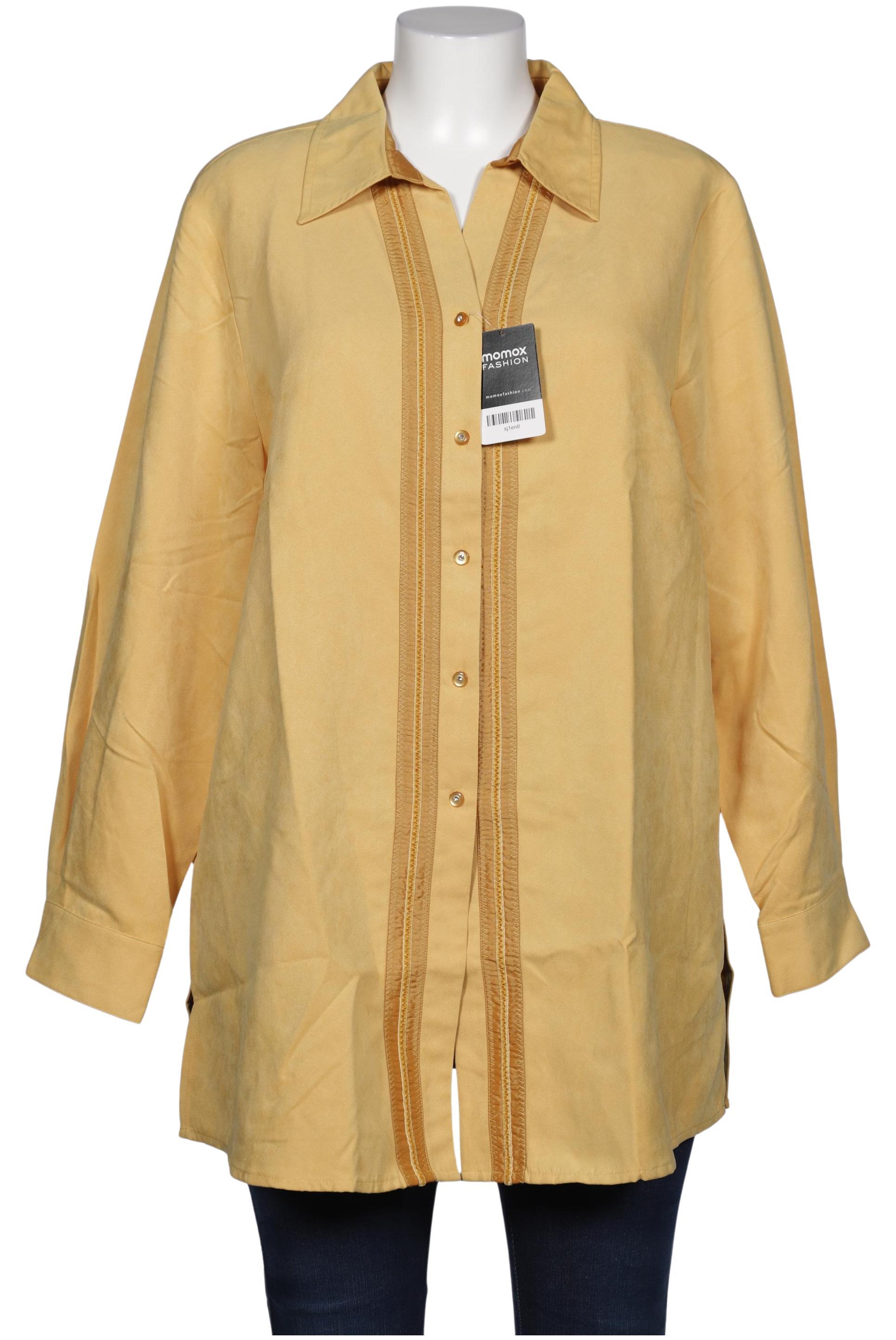 

Ulla Popken Damen Bluse, gelb, Gr. 46