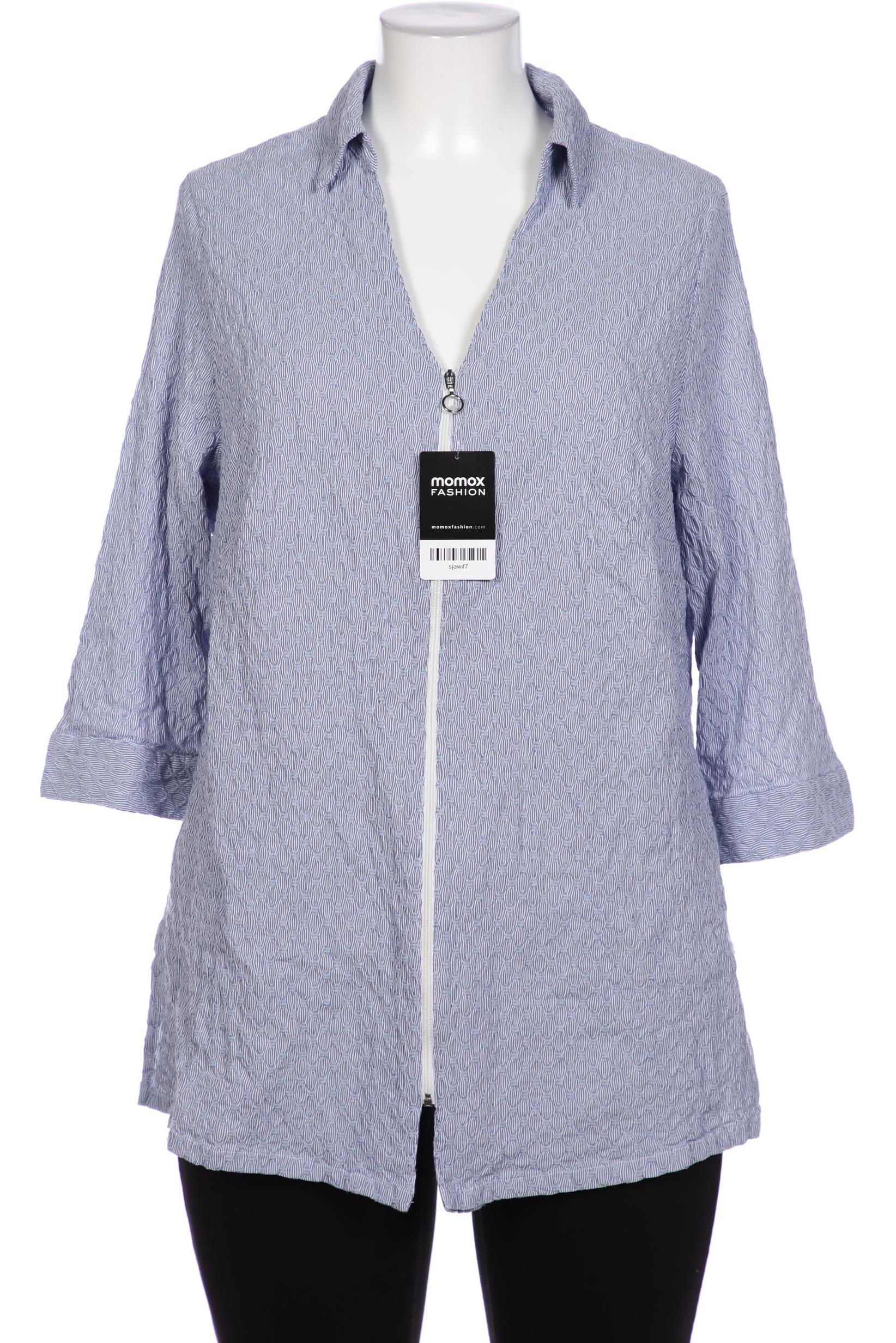 

Ulla Popken Damen Bluse, blau, Gr. 50