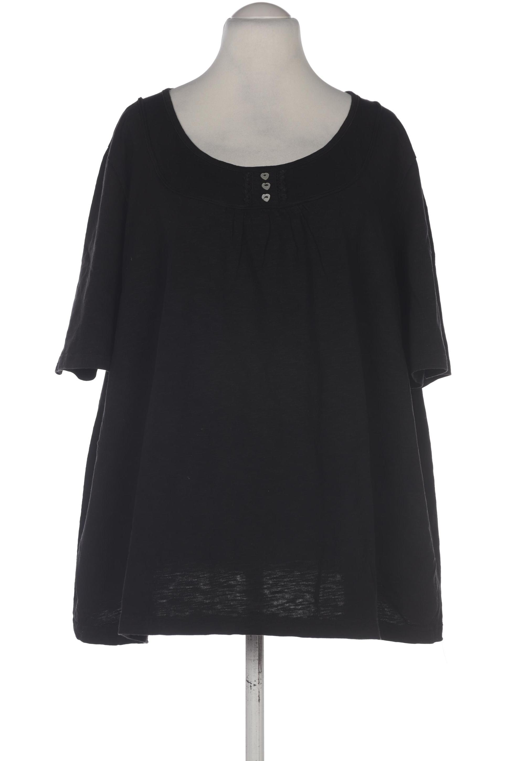 

Ulla Popken Damen T-Shirt, schwarz, Gr. 54