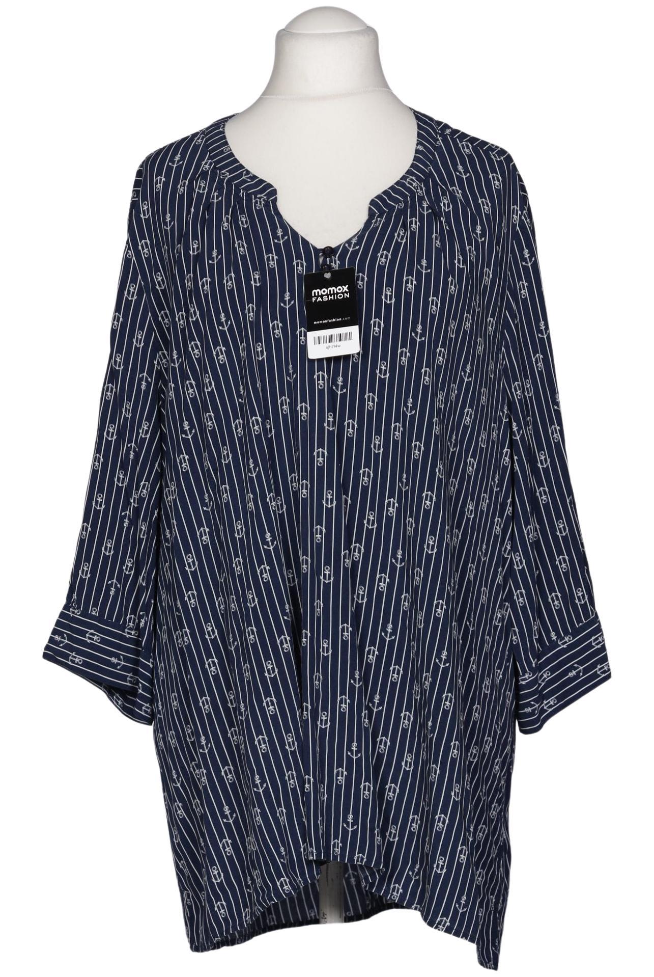 

Ulla Popken Damen Bluse, marineblau, Gr. 52