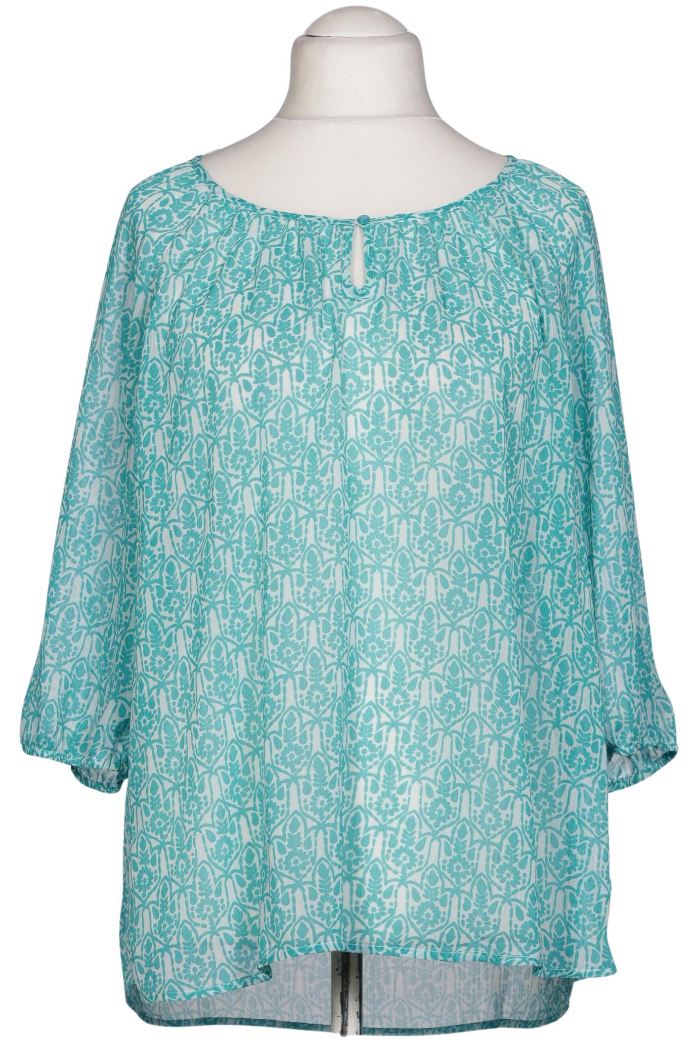 

Ulla Popken Damen Bluse, türkis, Gr. 42