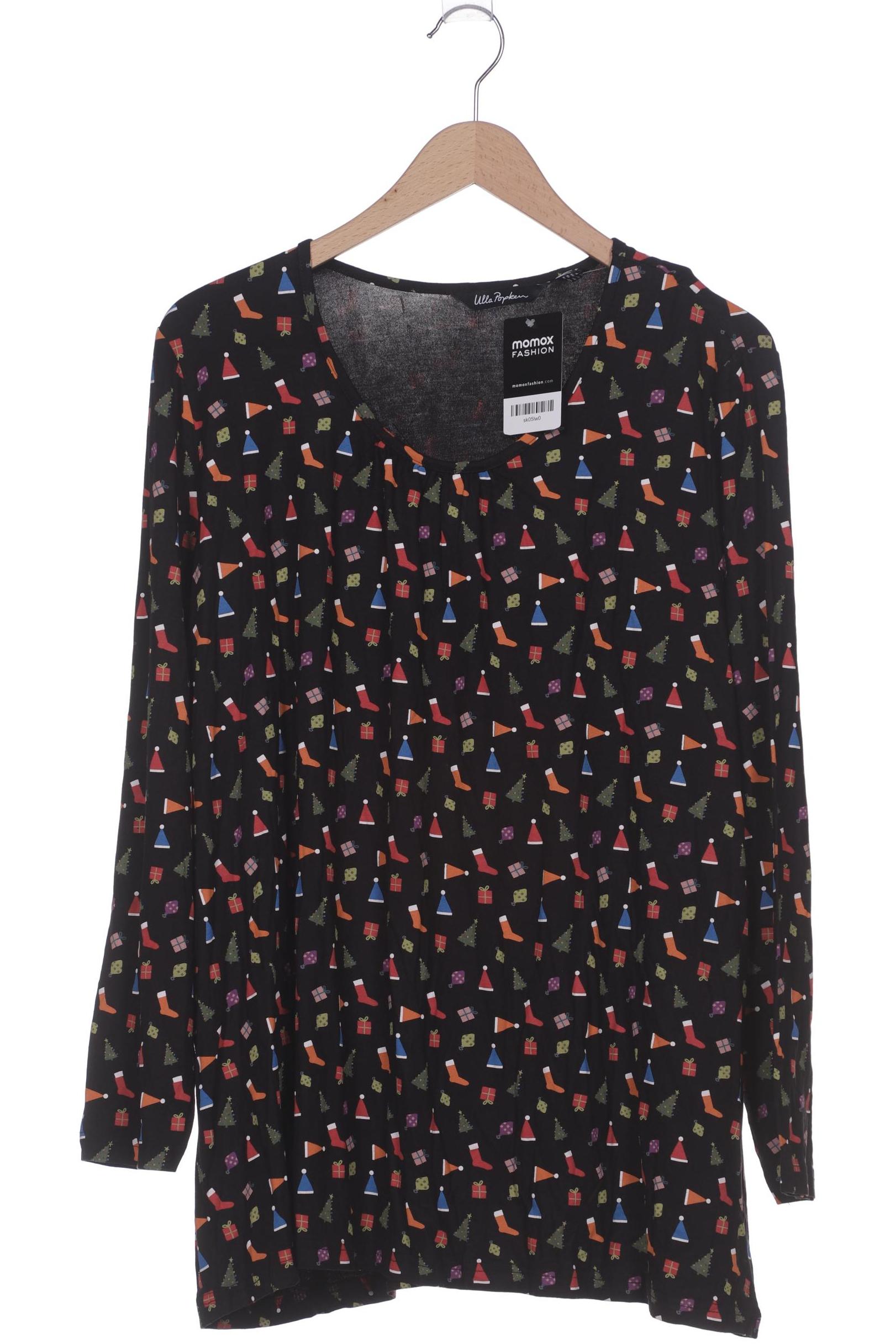 

Ulla Popken Damen Langarmshirt, schwarz, Gr. 46
