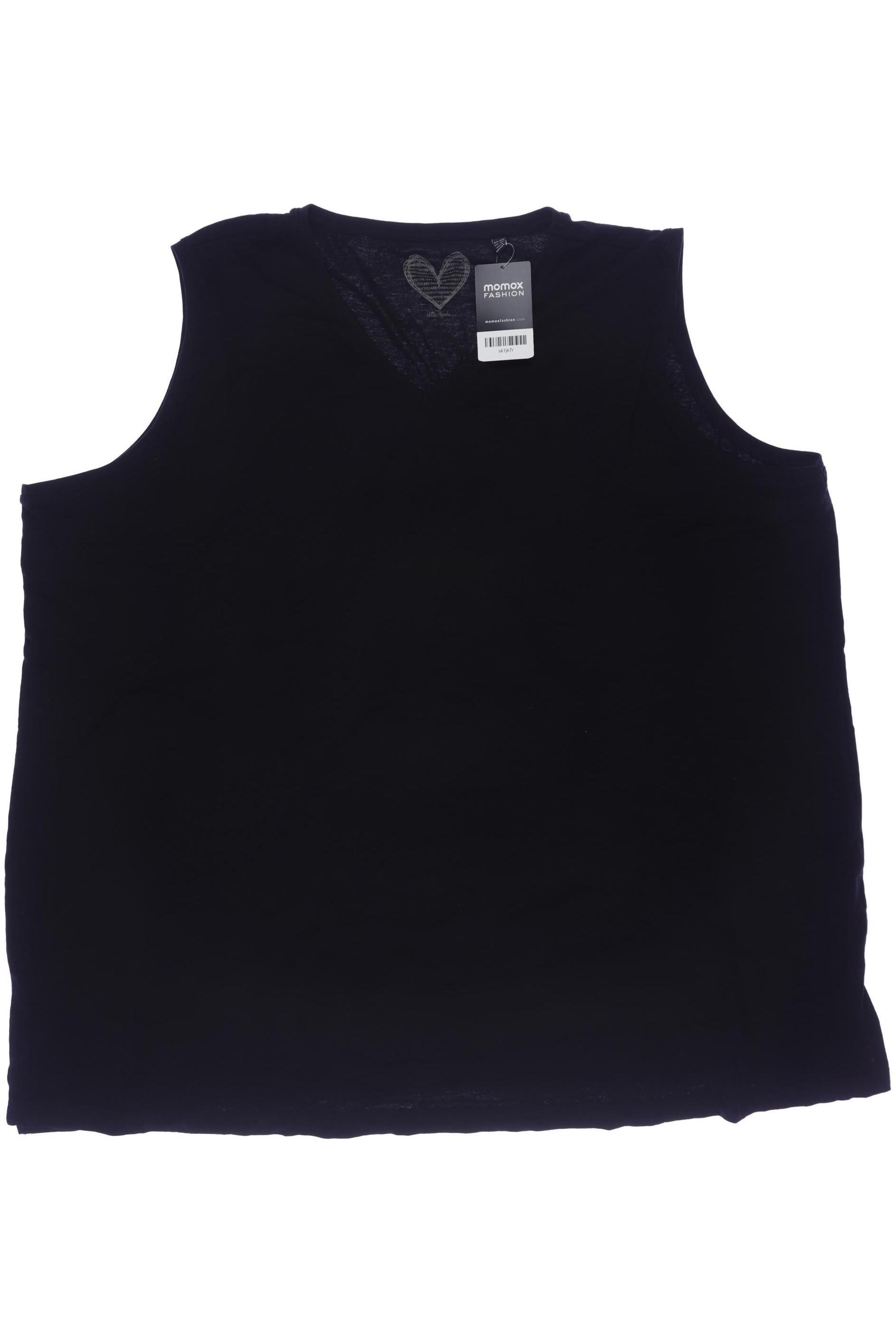 

Ulla Popken Damen Top, schwarz, Gr. 58