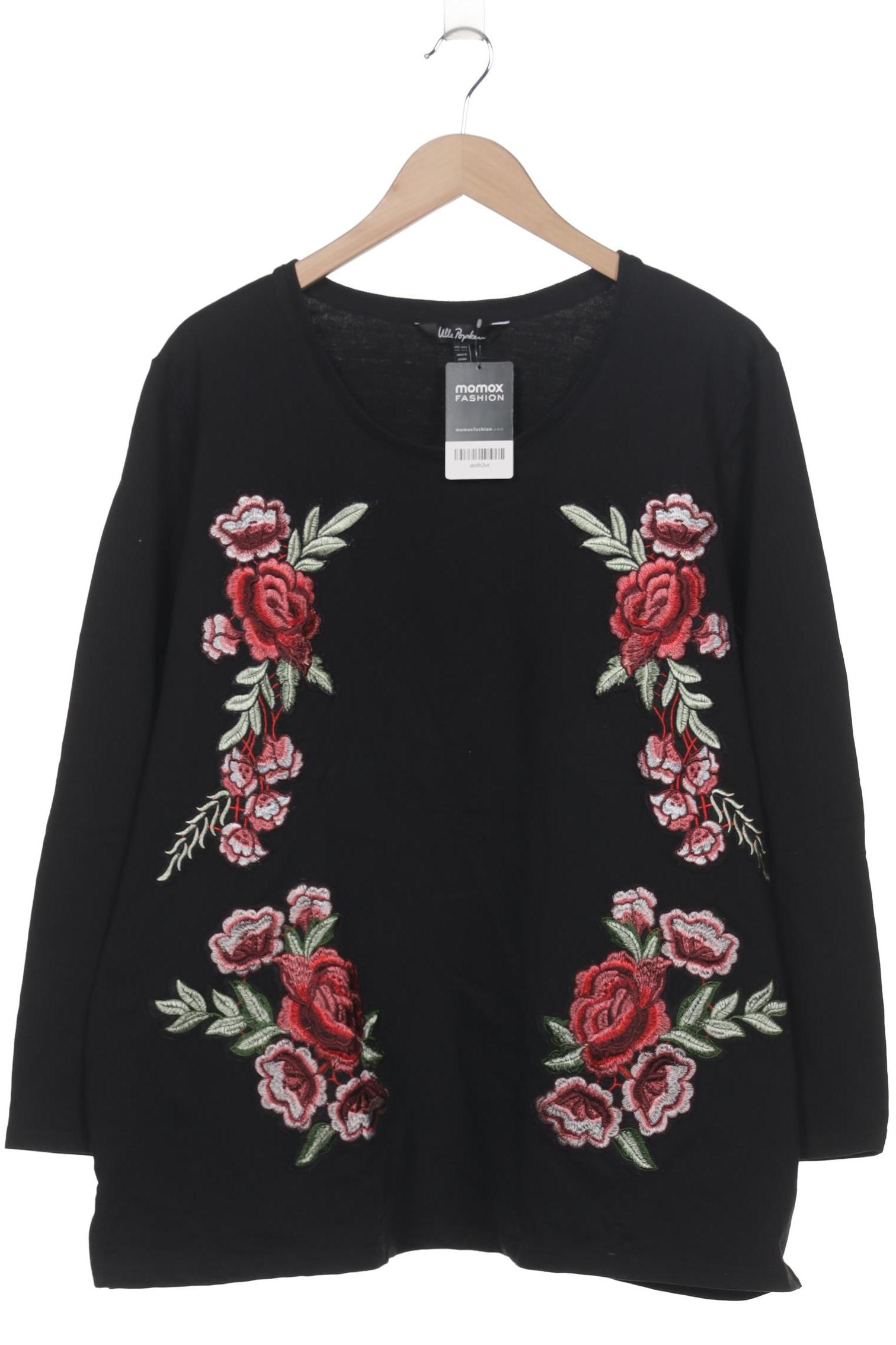 

Ulla Popken Damen Sweatshirt, schwarz, Gr. 50