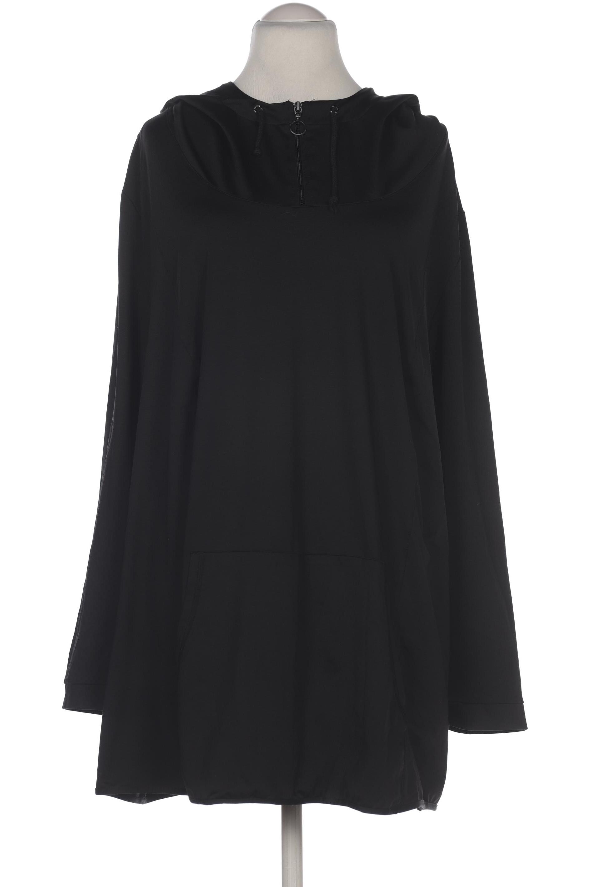 

Ulla Popken Damen Kapuzenpullover, schwarz, Gr. 62