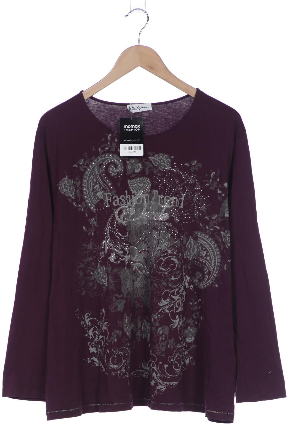 

Ulla Popken Damen Langarmshirt, flieder, Gr. 50