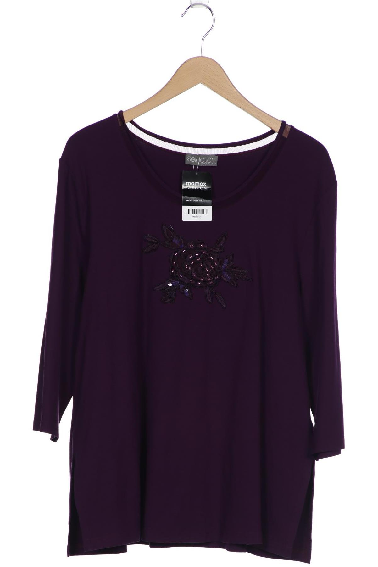 

Ulla Popken Damen Langarmshirt, flieder