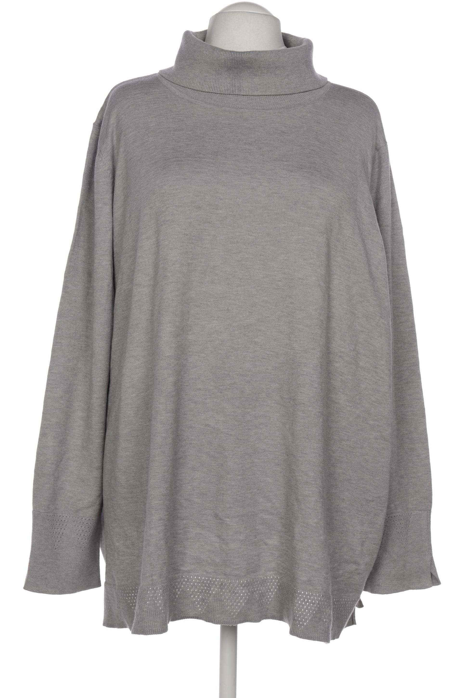 

Ulla Popken Damen Pullover, grau, Gr. 58