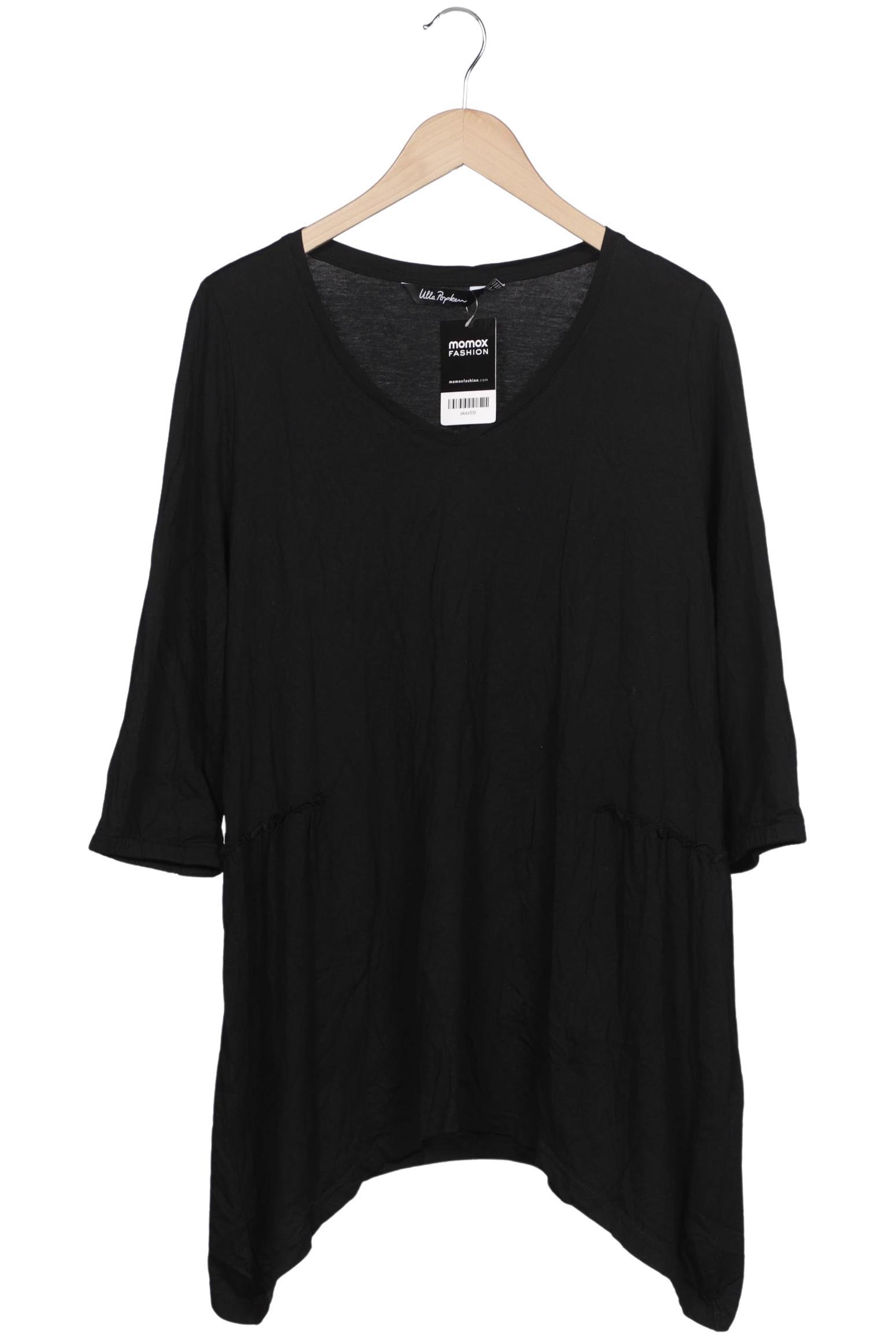

Ulla Popken Damen Langarmshirt, schwarz, Gr. 46