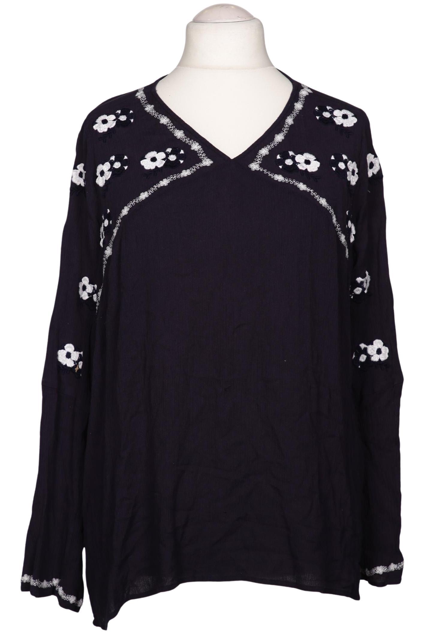 

Ulla Popken Damen Bluse, marineblau, Gr. 46