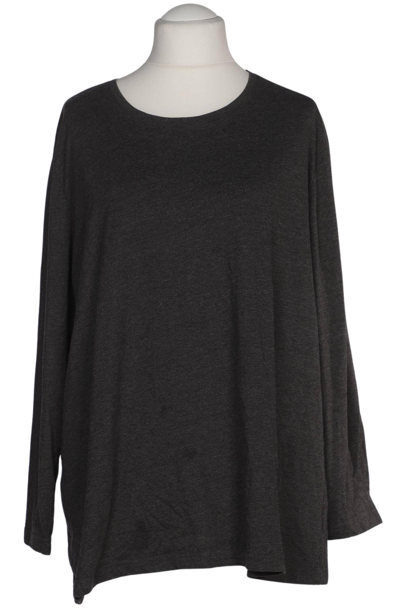 

Ulla Popken Damen Langarmshirt, grau, Gr. 54