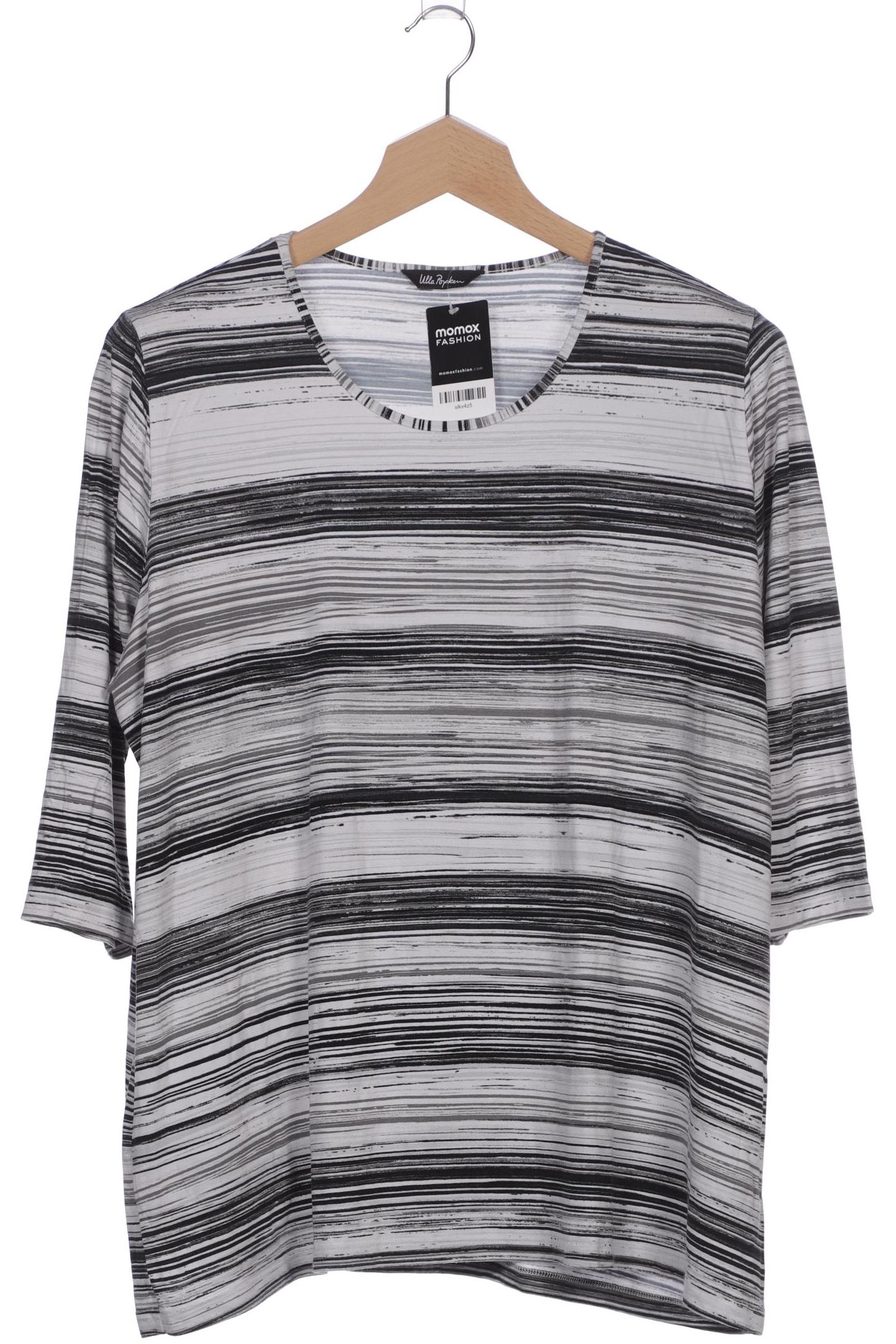 

Ulla Popken Damen Langarmshirt, grau, Gr. 48