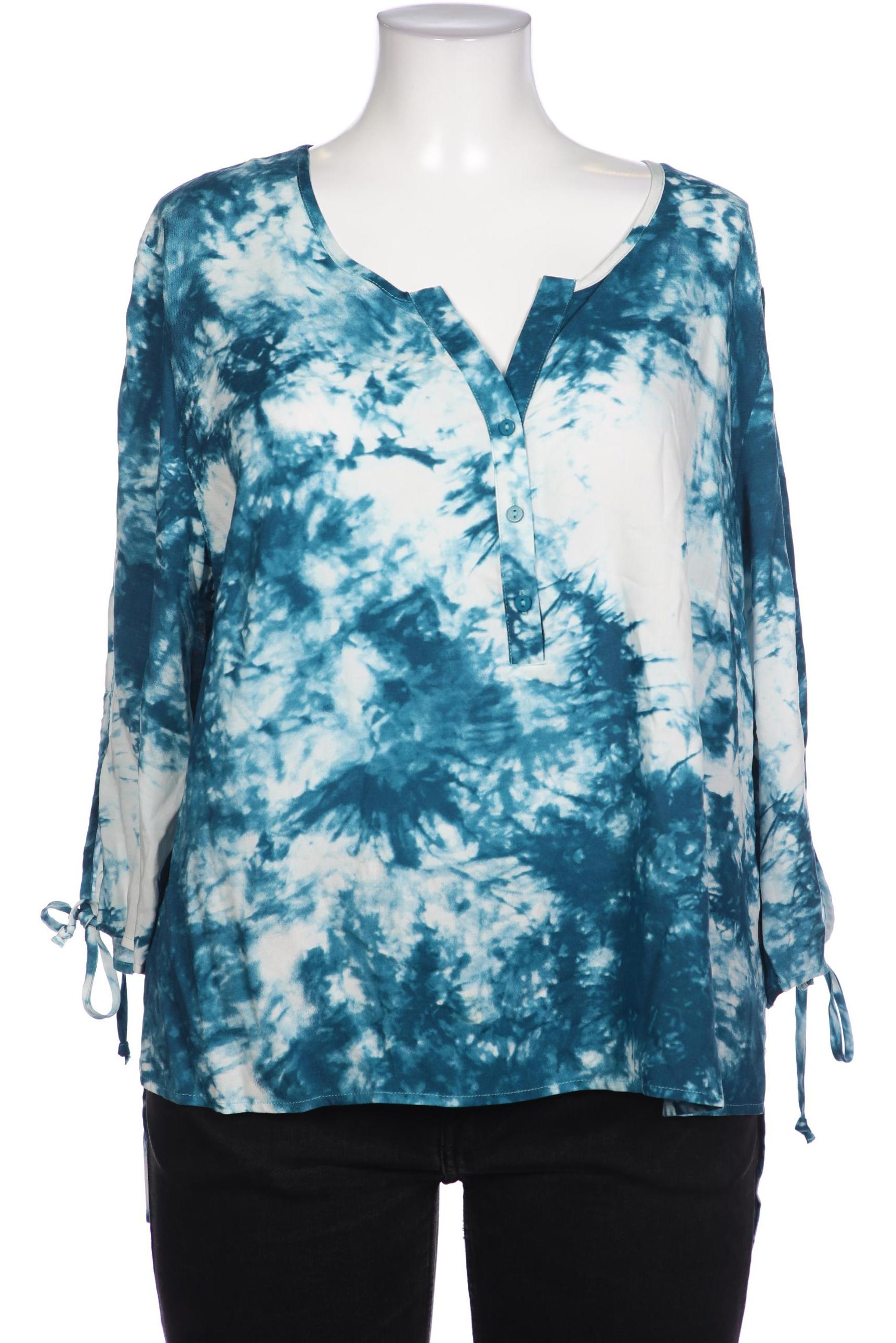 

Ulla Popken Damen Bluse, türkis, Gr. 46