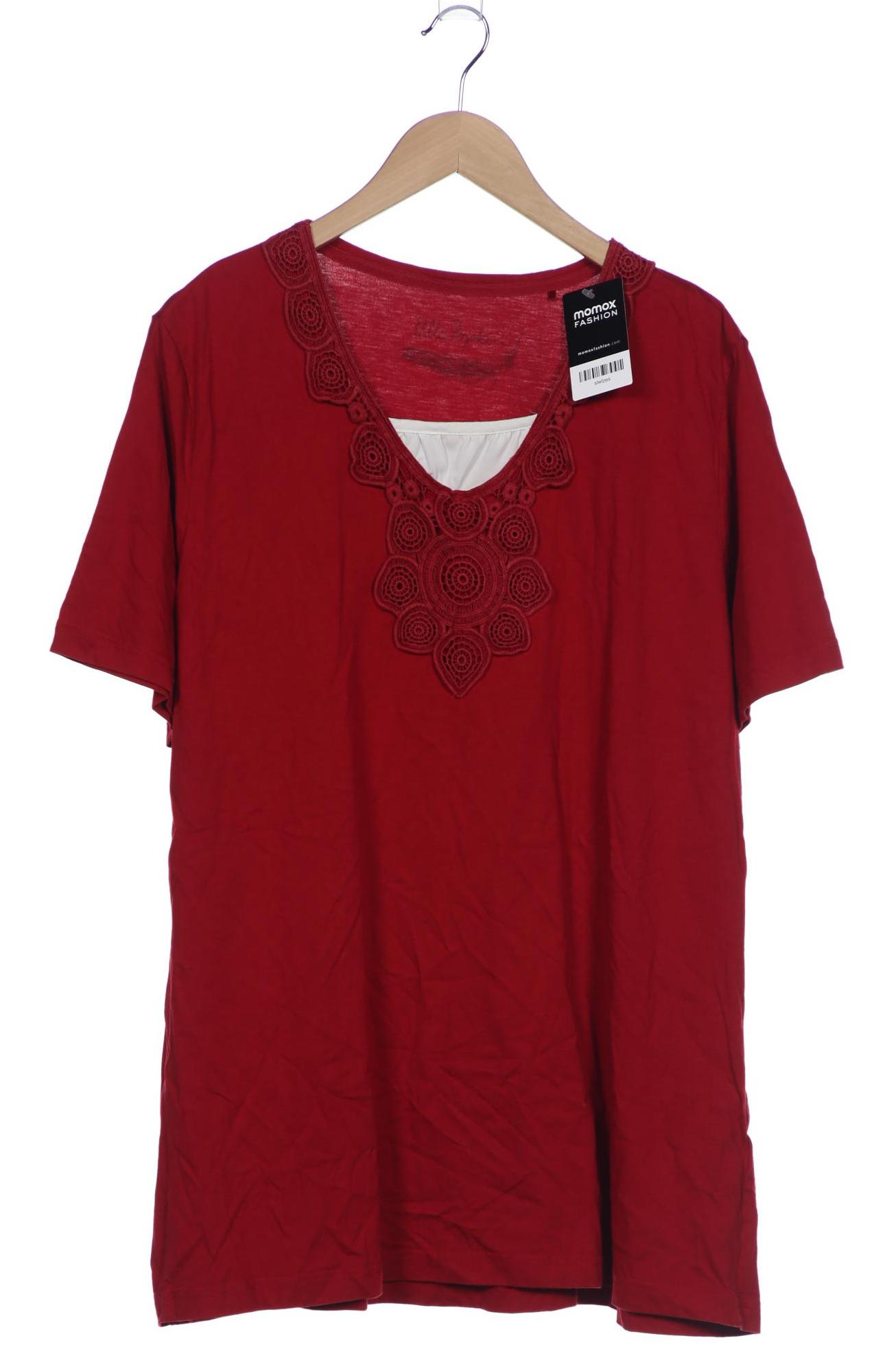 

Ulla Popken Damen T-Shirt, rot, Gr. 50