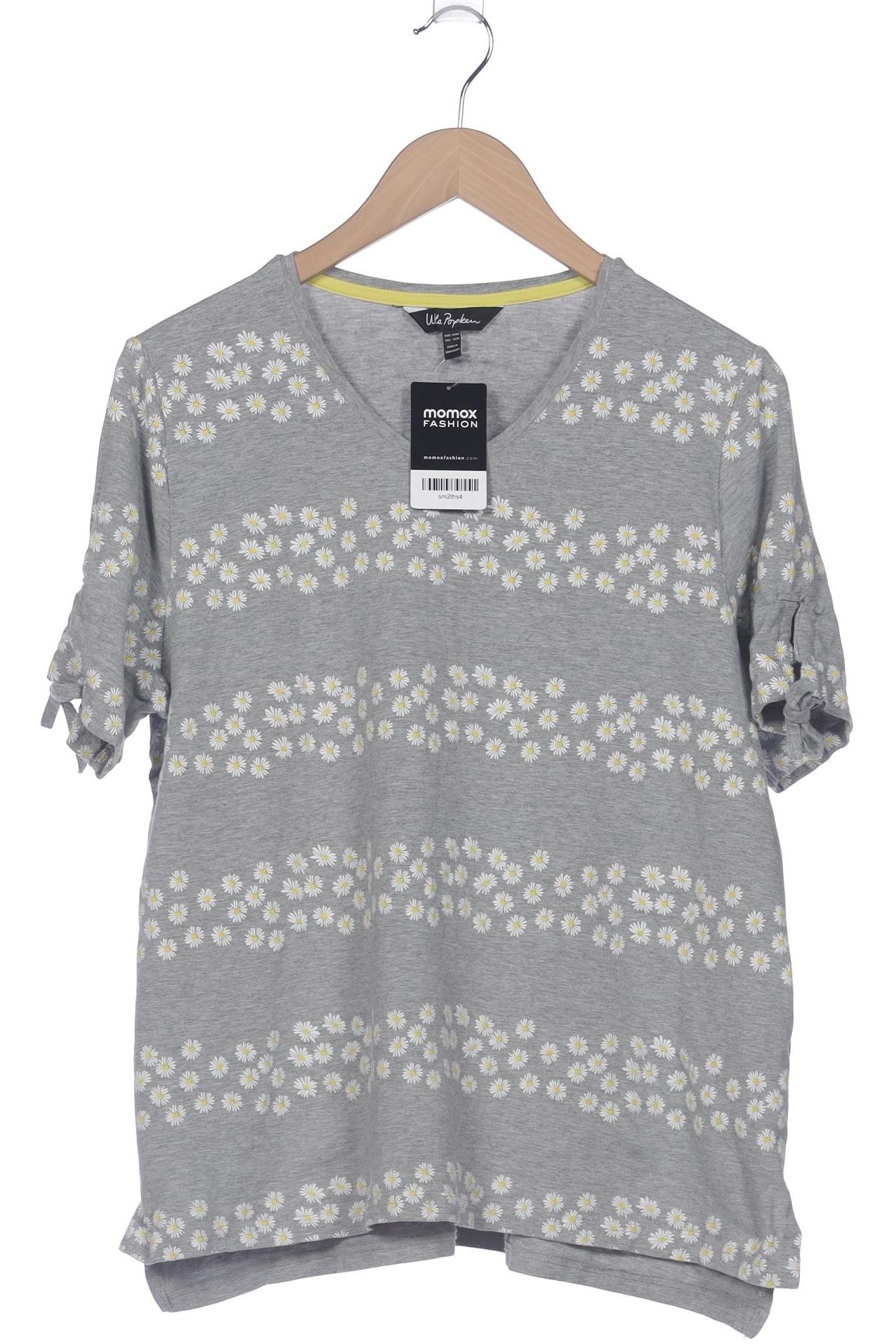 

Ulla Popken Damen T-Shirt, grau, Gr. 46