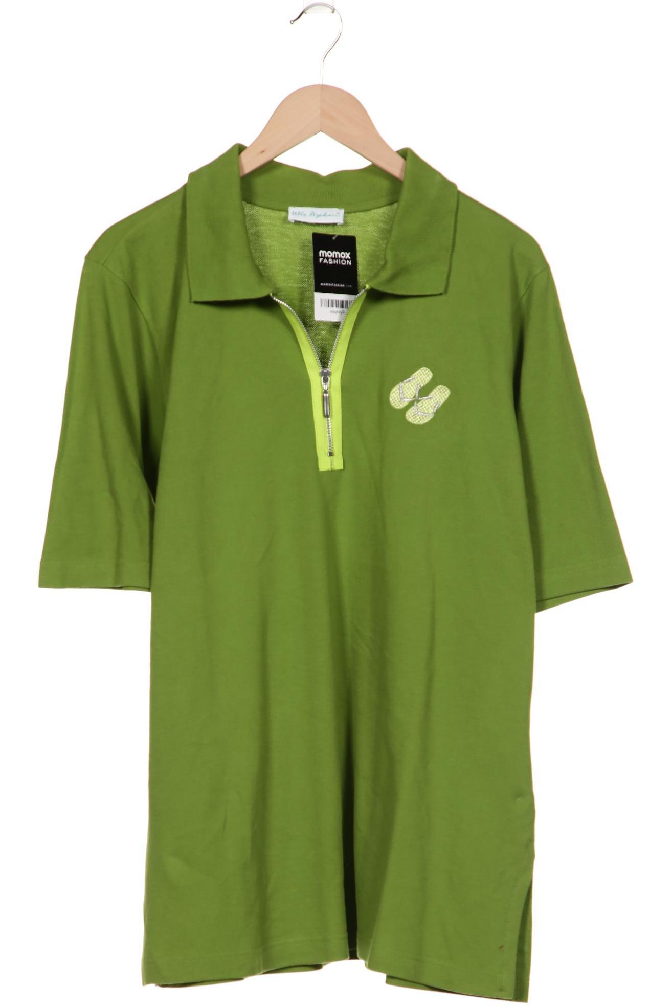 

Ulla Popken Damen Poloshirt, grün, Gr. 42
