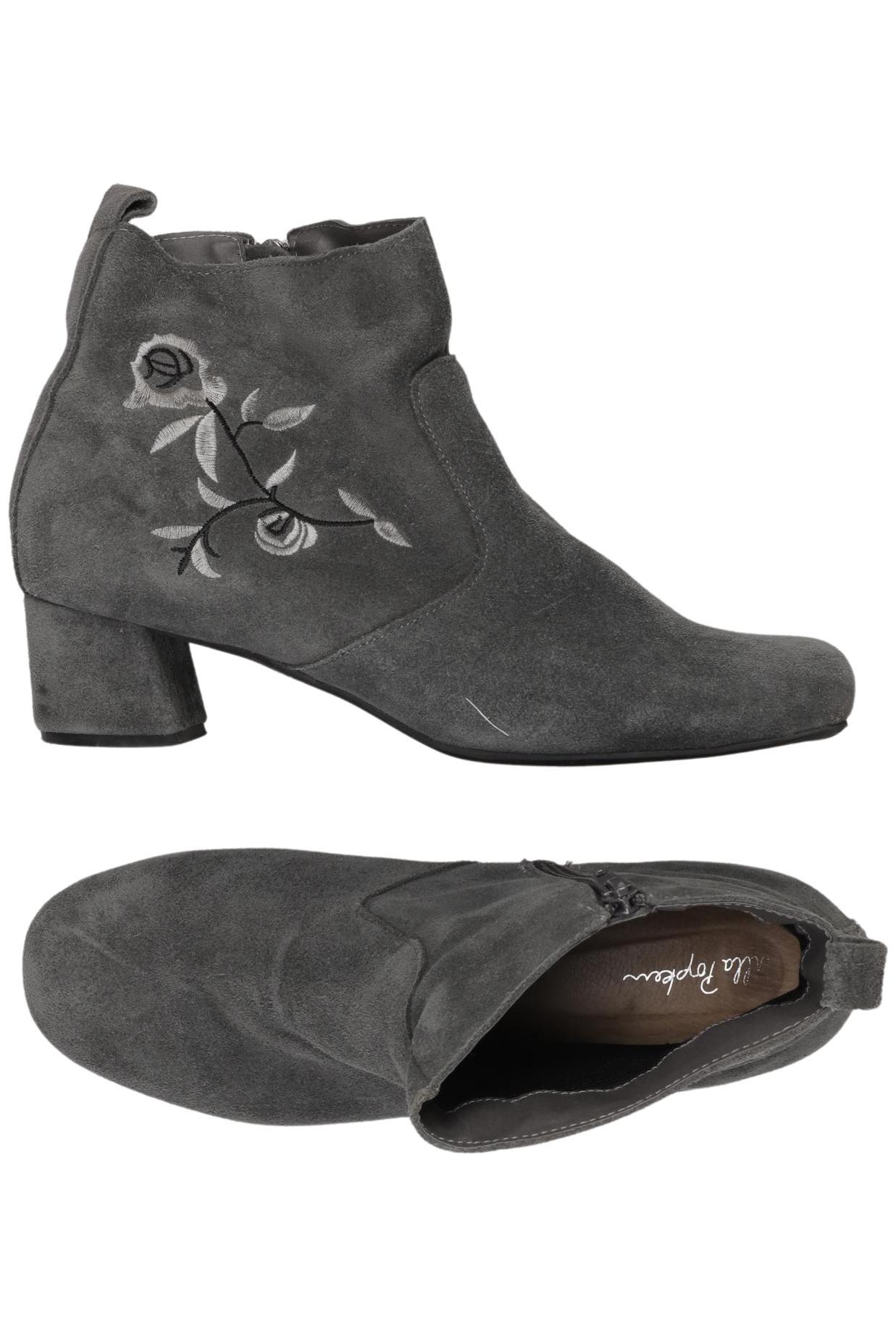 

Ulla Popken Damen Stiefelette, grau, Gr. 42