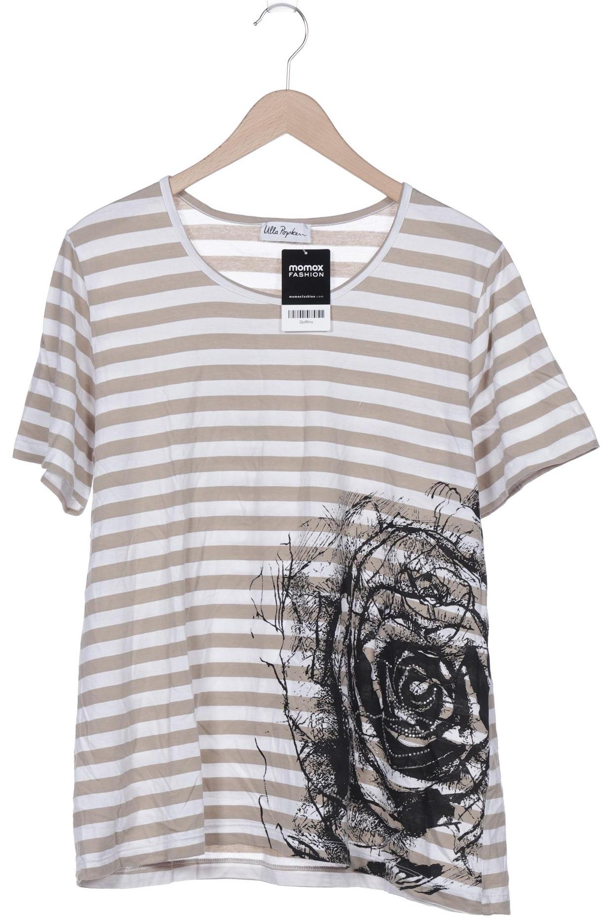 

Ulla Popken Damen T-Shirt, beige, Gr. 48