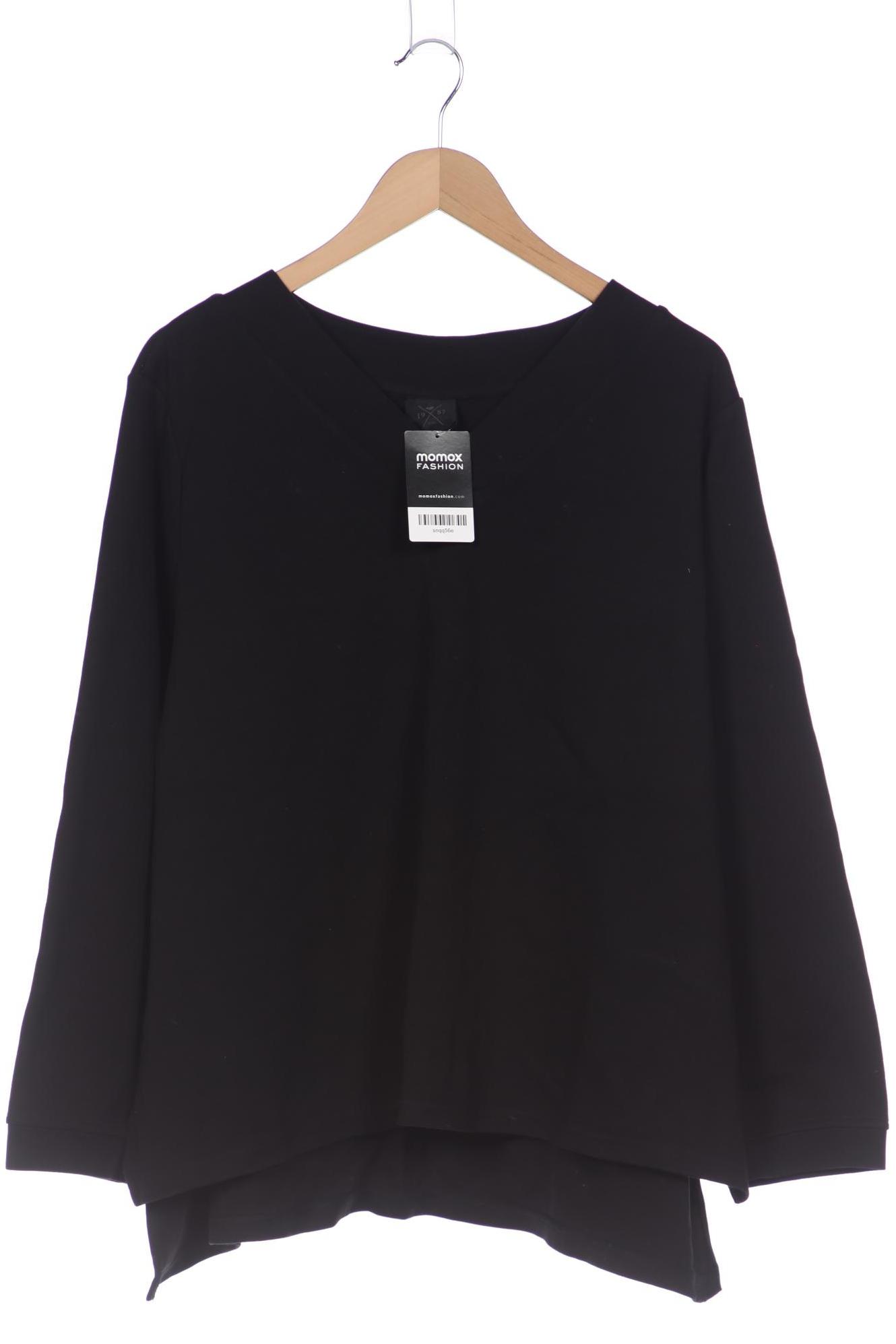 

Ulla Popken Damen Sweatshirt, schwarz, Gr. 46