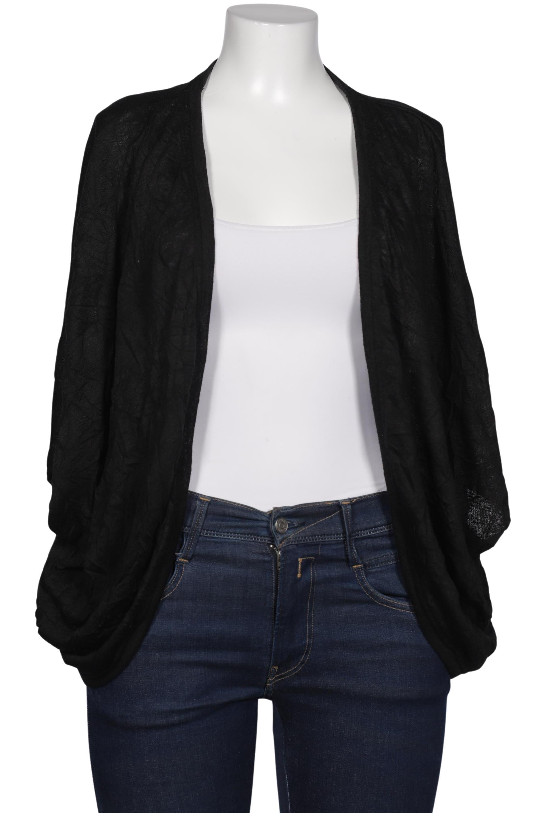 

Ulla Popken Damen Strickjacke, schwarz, Gr. 46