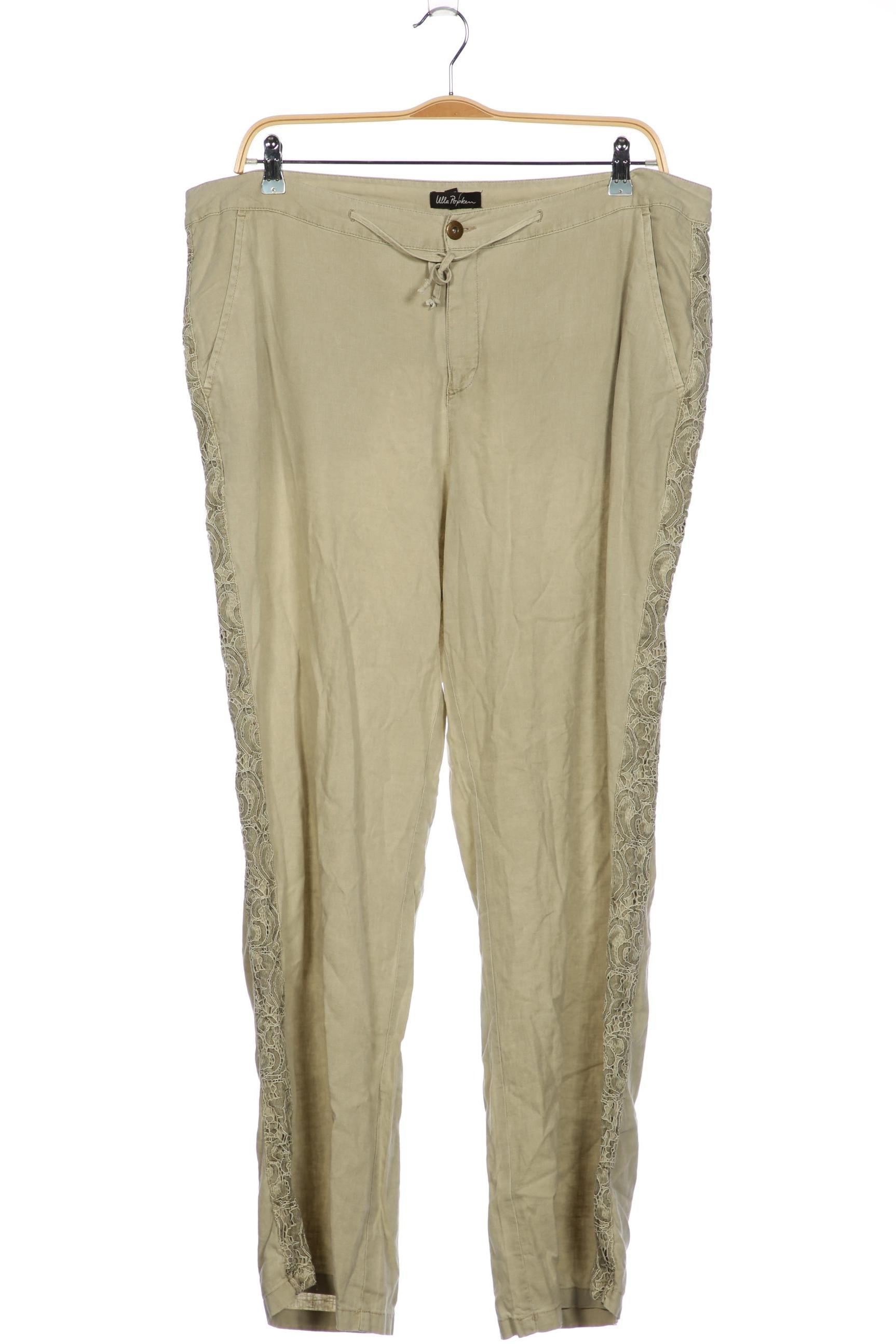 

Ulla Popken Damen Stoffhose, beige, Gr. 48