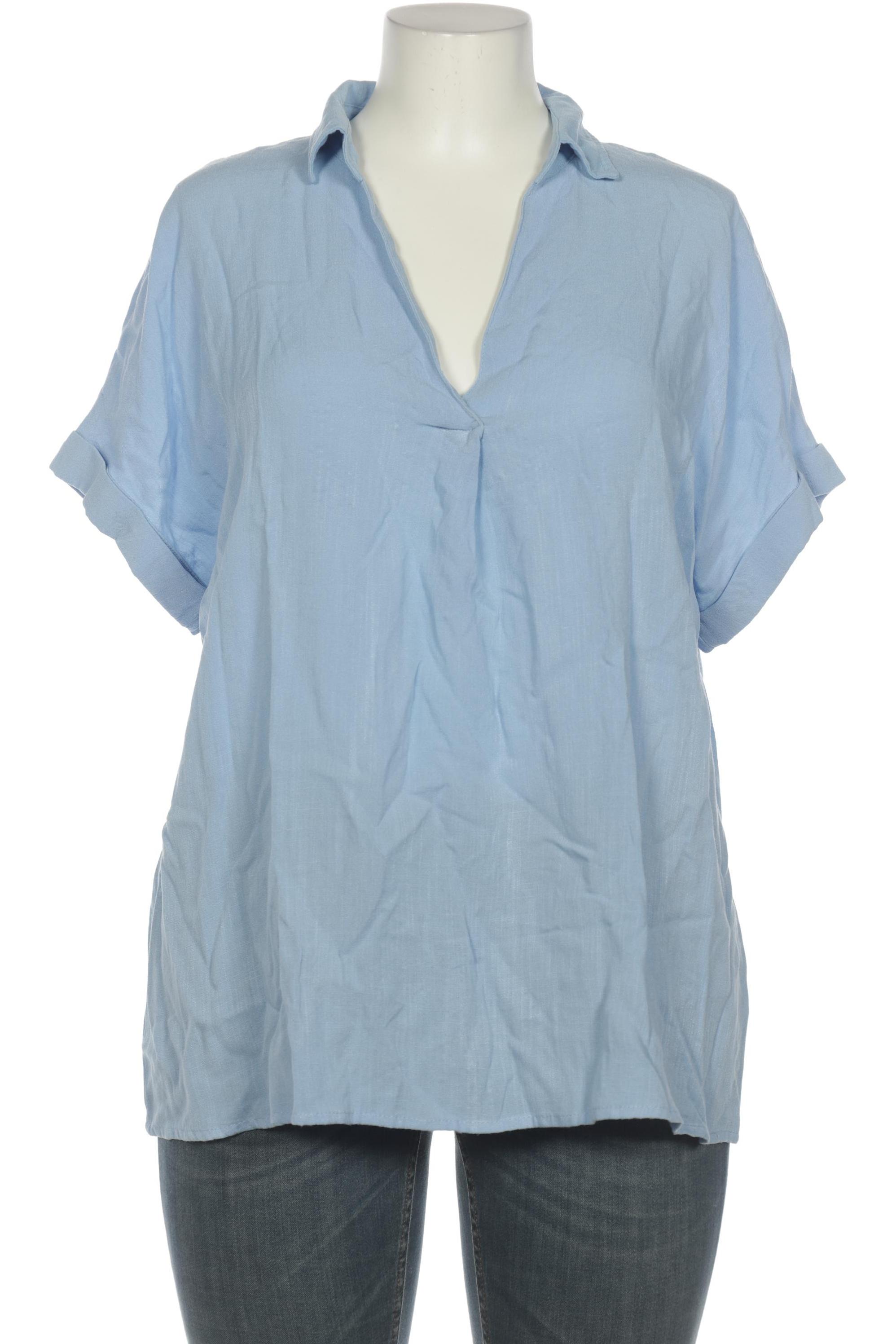 

Ulla Popken Damen Bluse, blau, Gr. 42