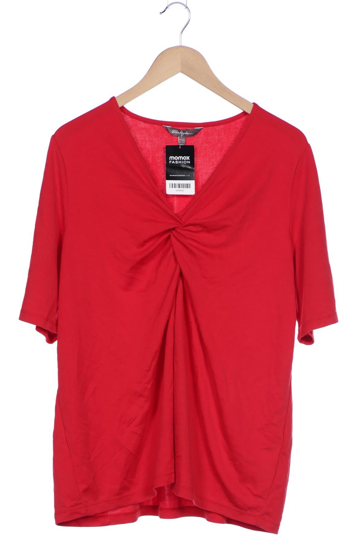 

Ulla Popken Damen T-Shirt, rot, Gr. 46