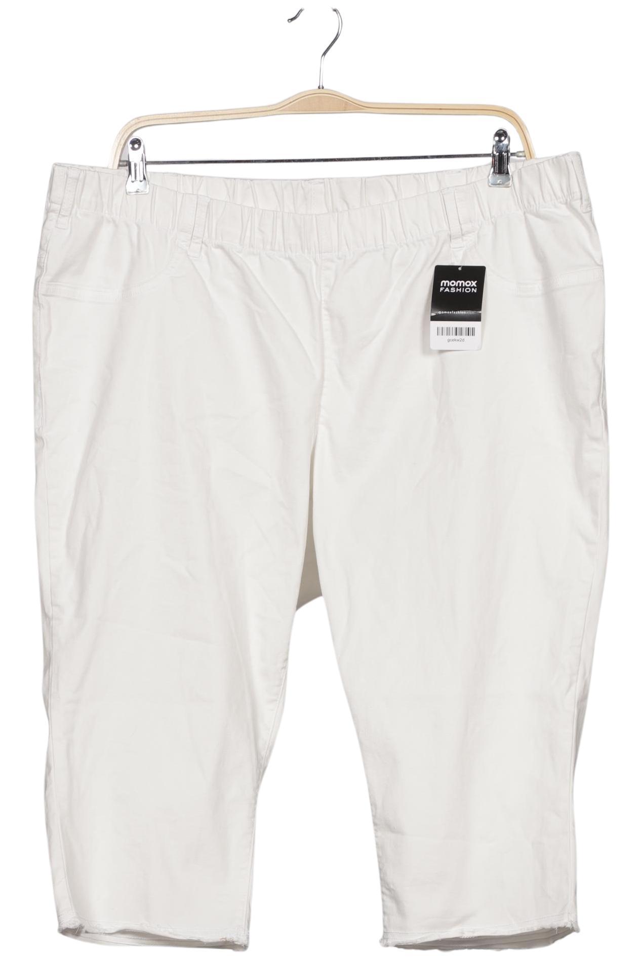 

Ulla Popken Damen Stoffhose, weiß, Gr. 52