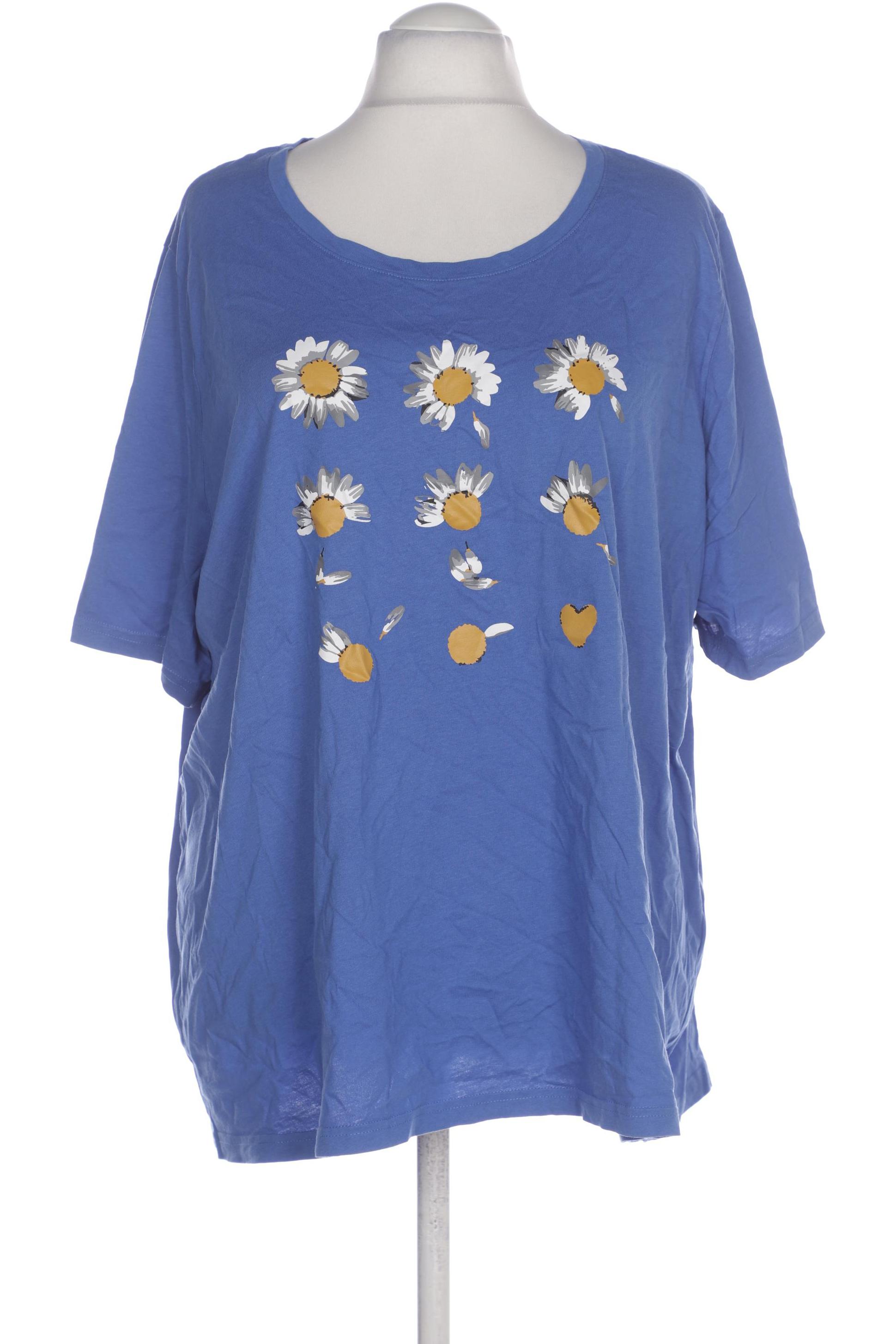

Ulla Popken Damen T-Shirt, blau, Gr. 54