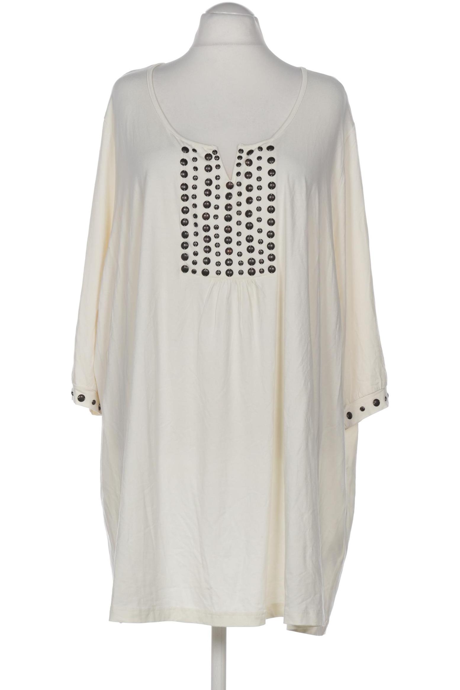 

Ulla Popken Damen Langarmshirt, cremeweiß, Gr. 58